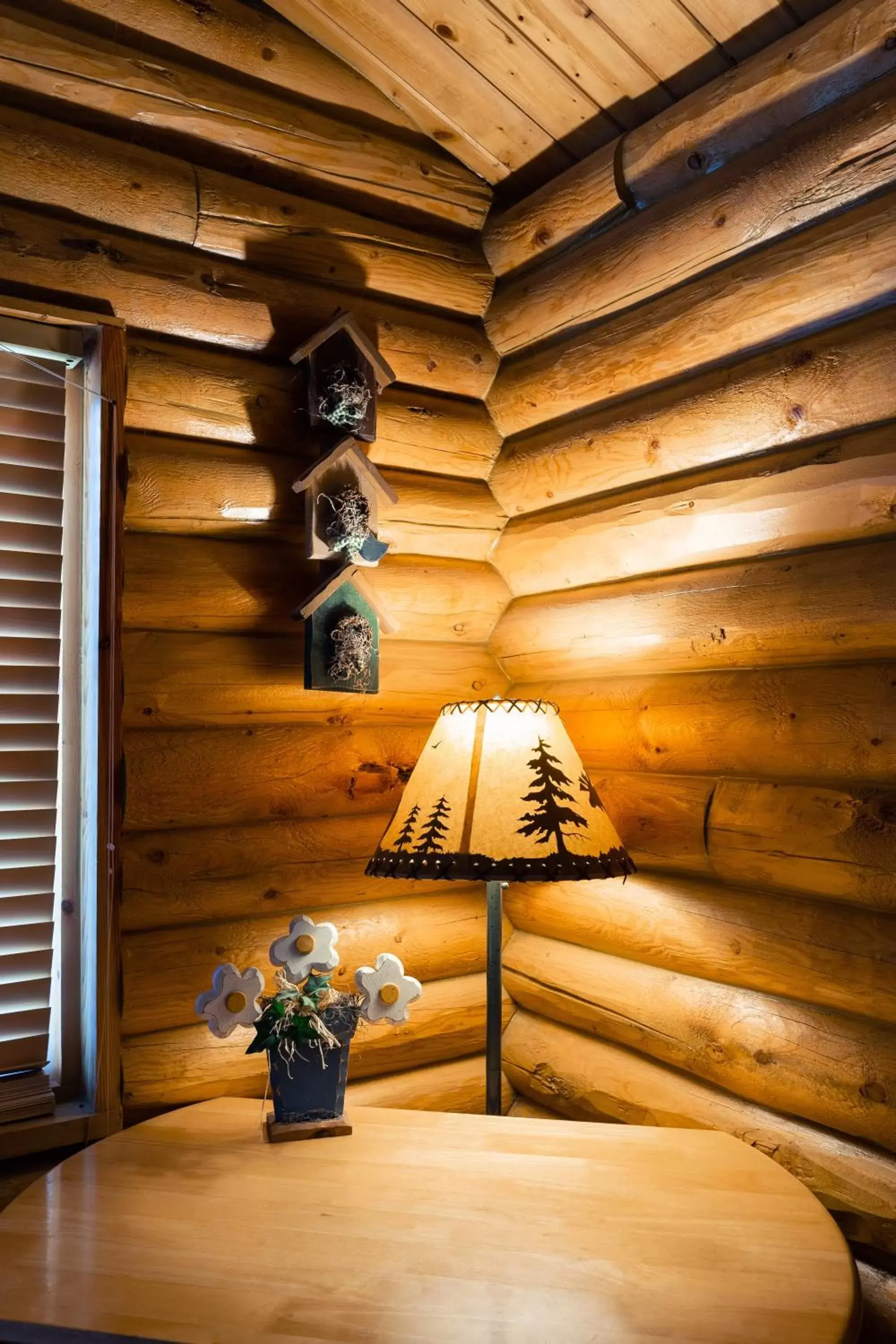 Seating area in Country Cabins Inn