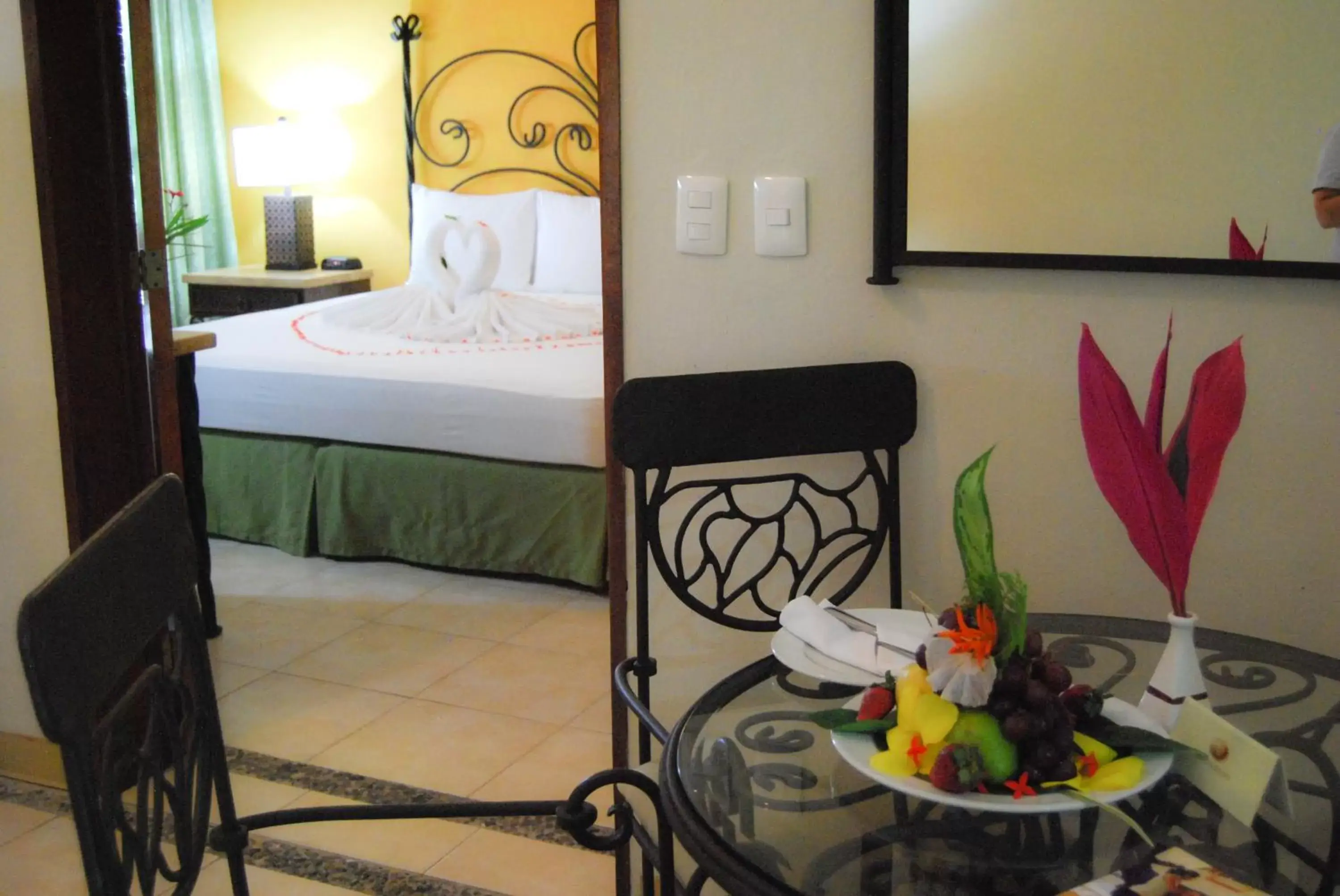 Photo of the whole room in Hotel Villa Mercedes Palenque