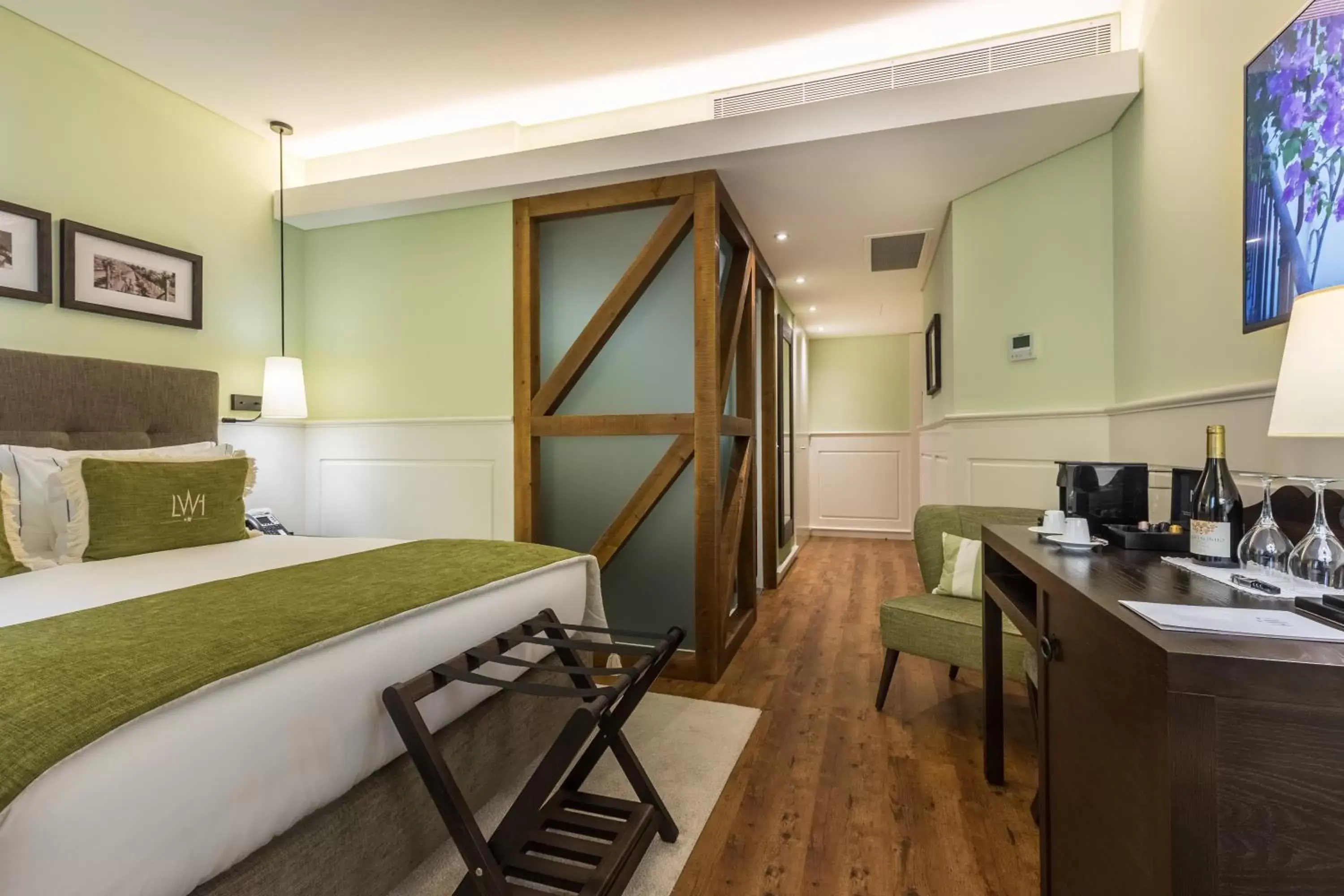 Bedroom in Lisbon Wine Hotel