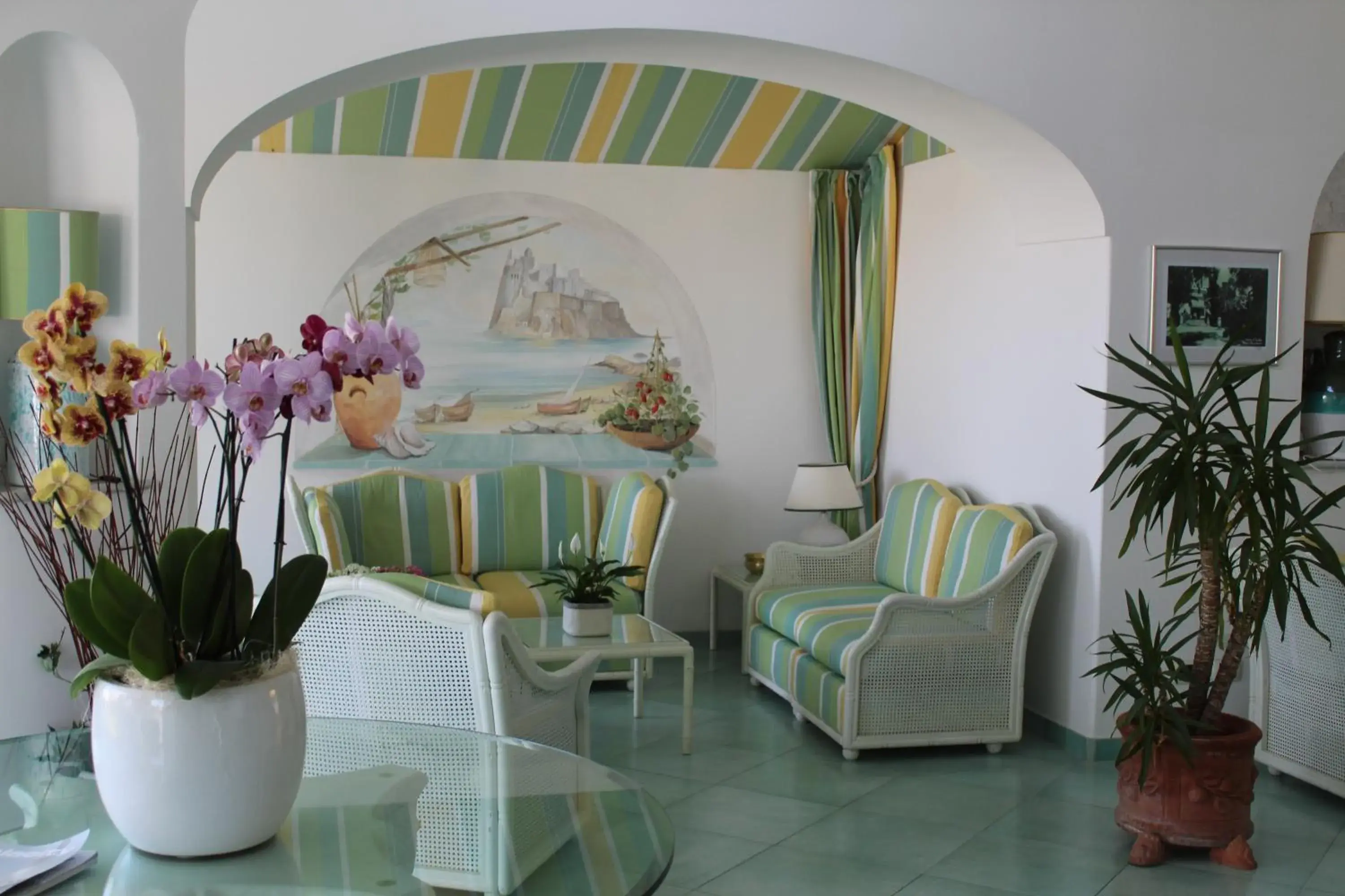 Lobby or reception, Seating Area in Hotel Floridiana Terme