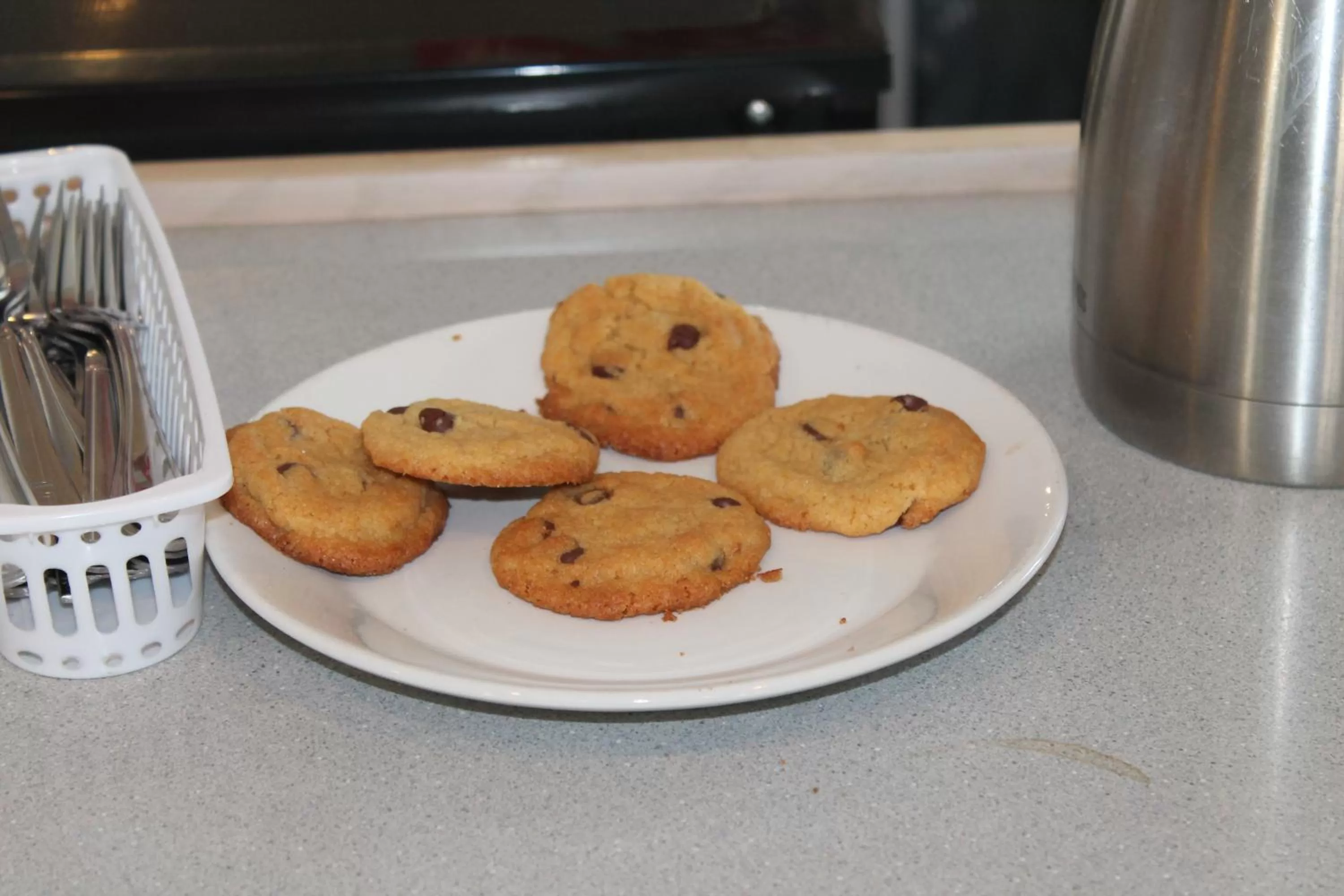 Continental breakfast in Leisure Inn
