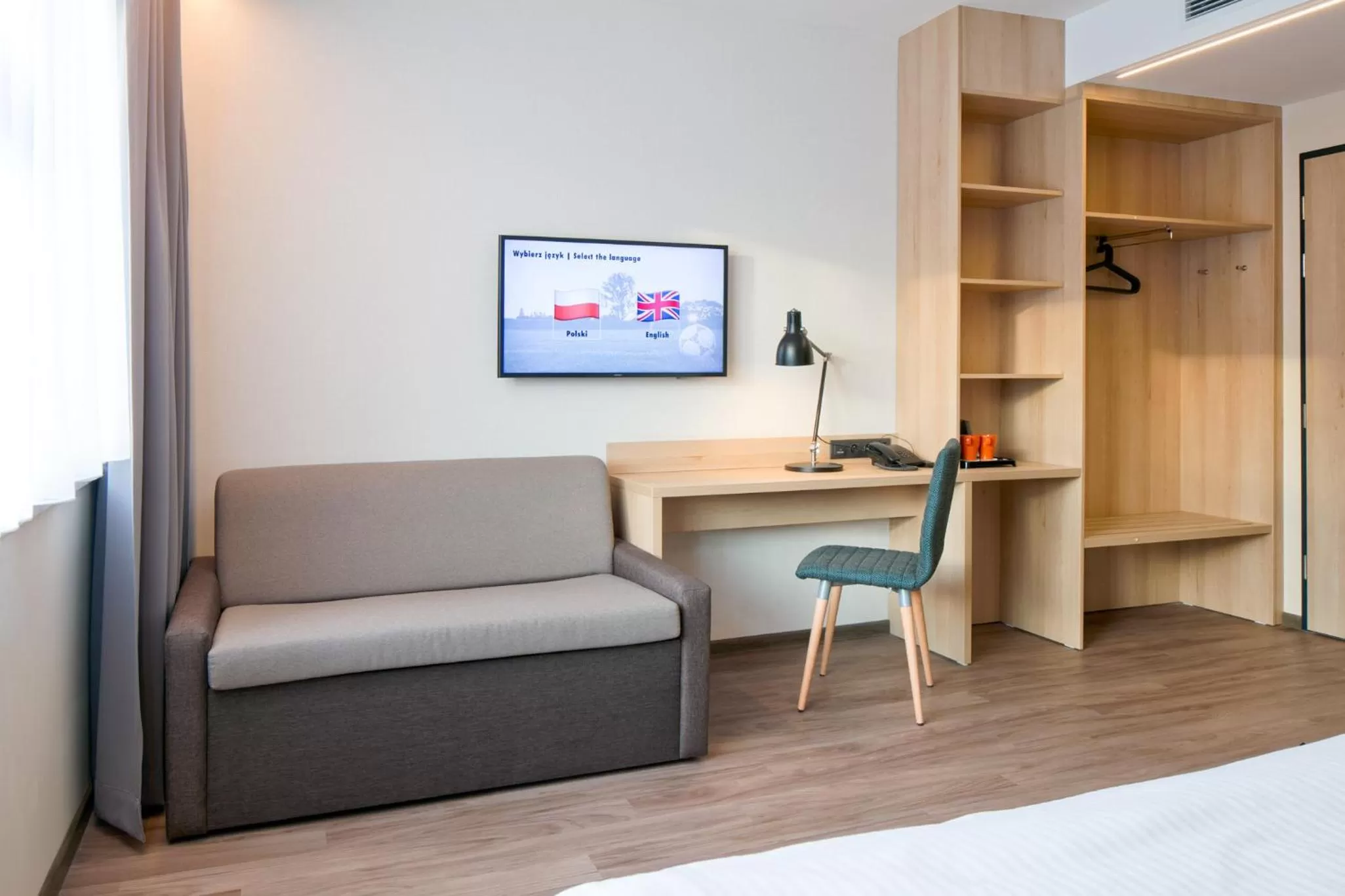 TV and multimedia, Bed in o3Hotel