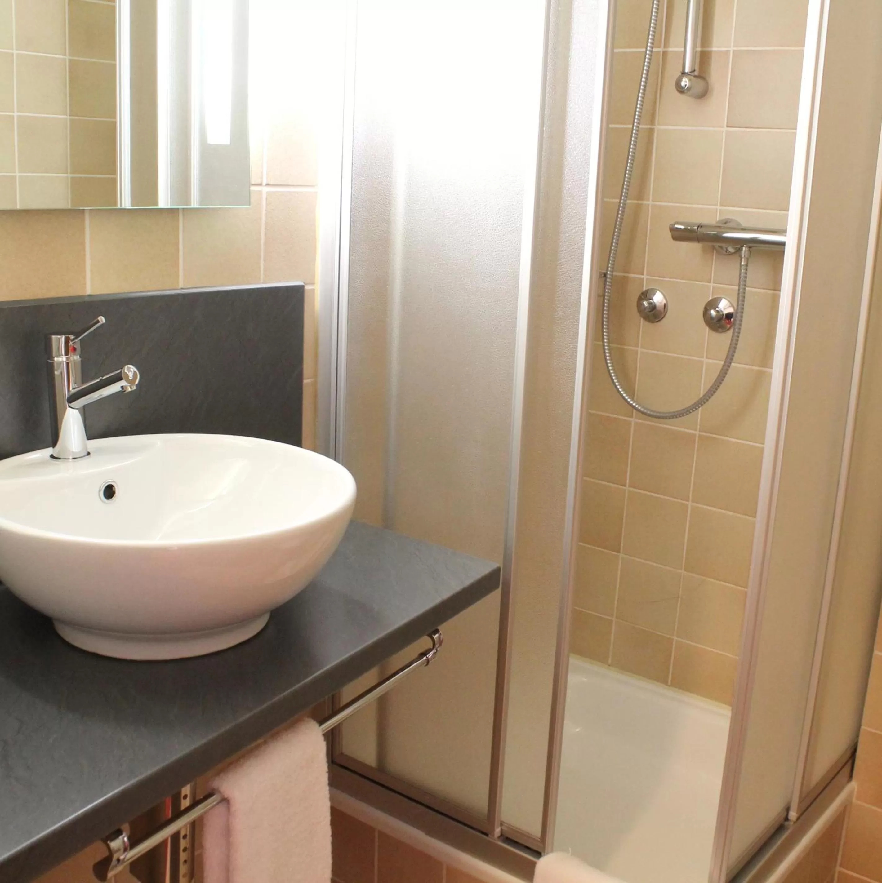 Bathroom in Hotel am Bad