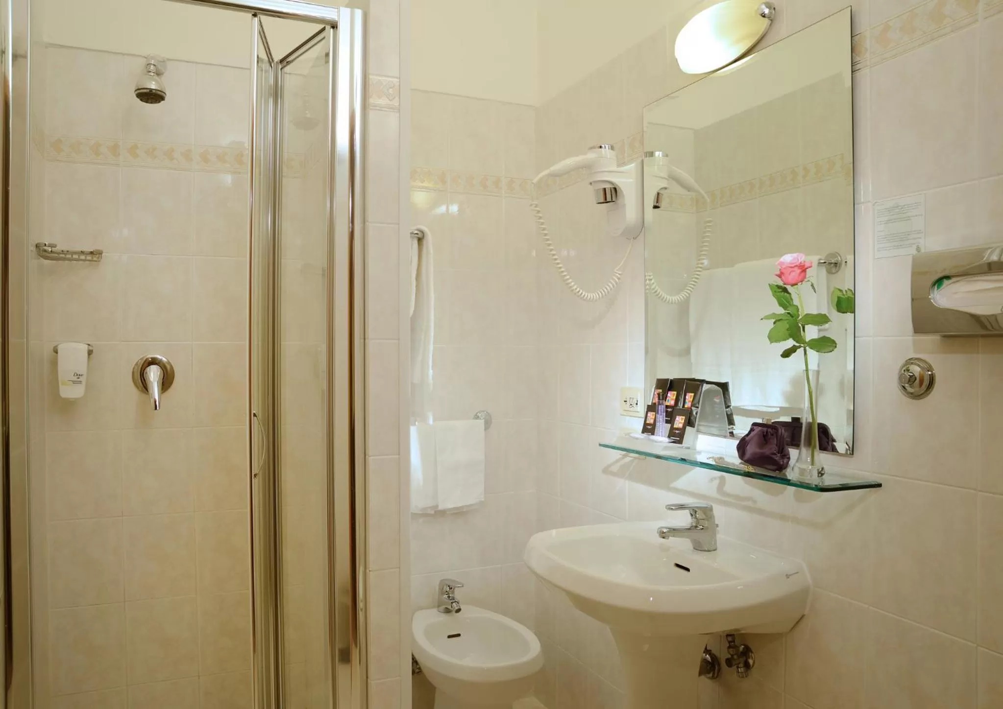 Bathroom in Best Western Hotel Rome Airport