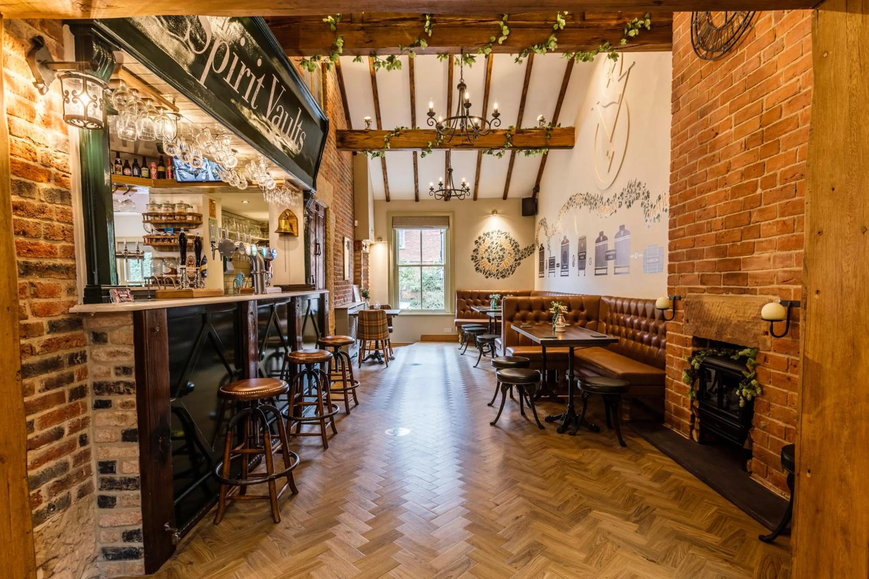 Lounge or bar in The Spirit Vaults