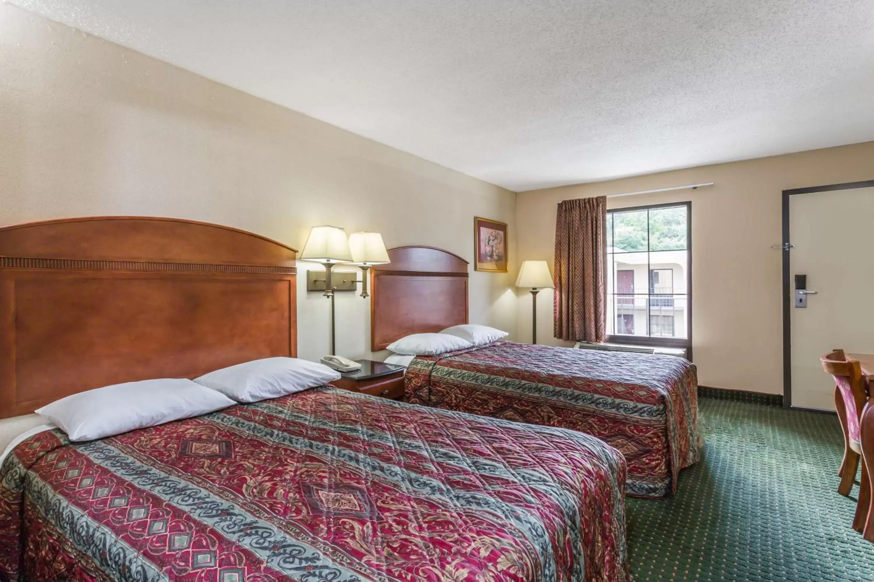 Double Room with Two Double Beds - Smoking in Days Inn by Wyndham Camp Springs Andrews AFB