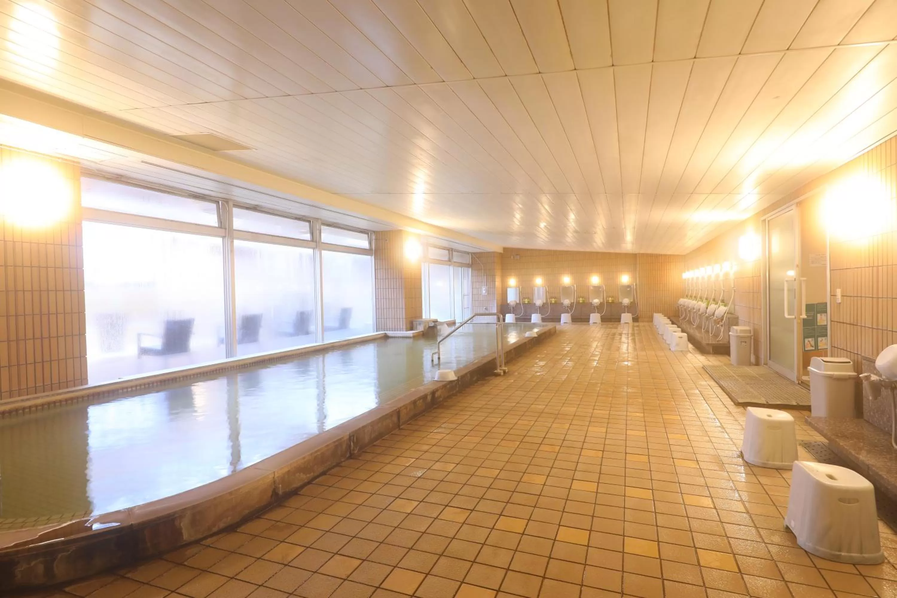 Hot Spring Bath in KAMENOI HOTEL Beppu