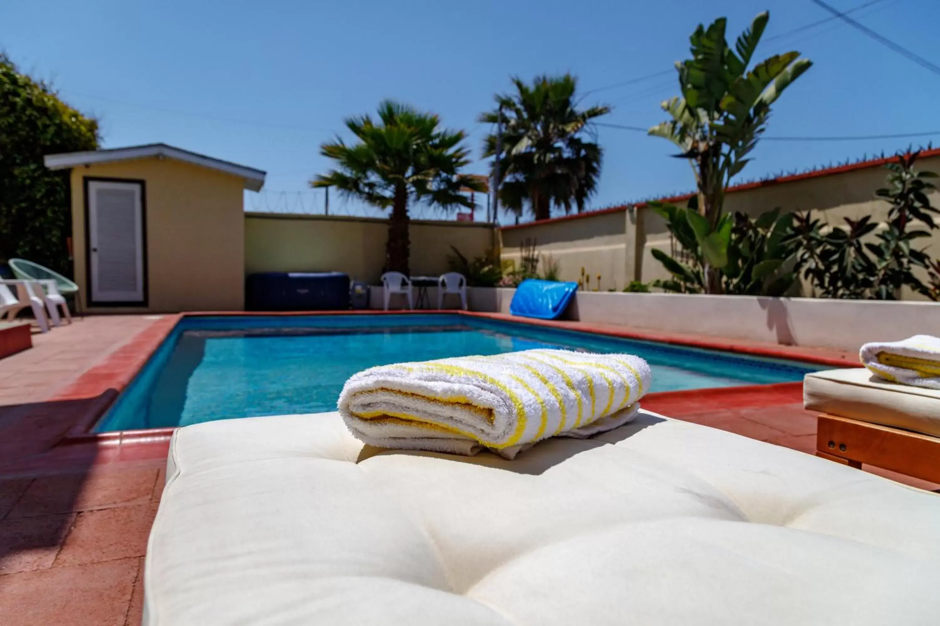 Swimming Pool in Playa Hermosa Inn at the beach