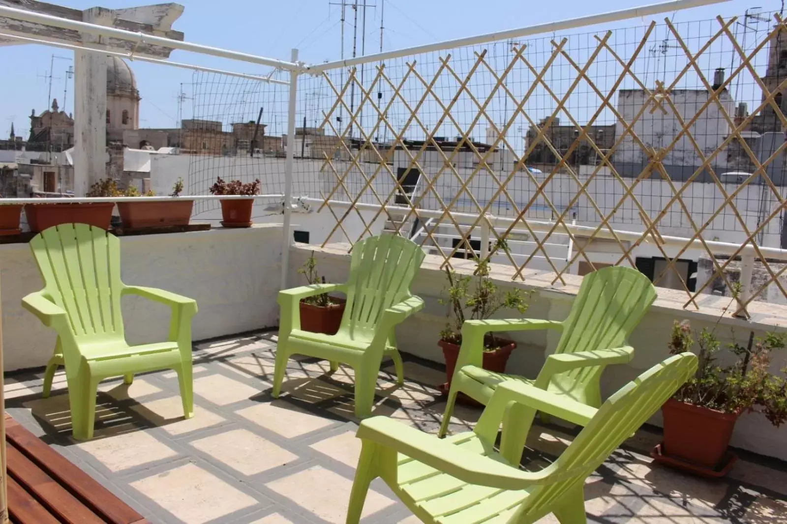 Balcony/Terrace in B&B Casa Cimino - Monopoli - Puglia