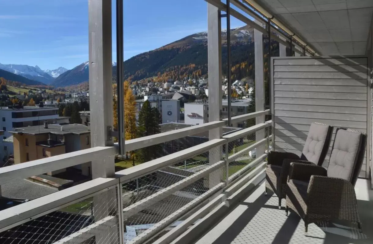 Balcony/Terrace in AMERON Davos Swiss Mountain Resort