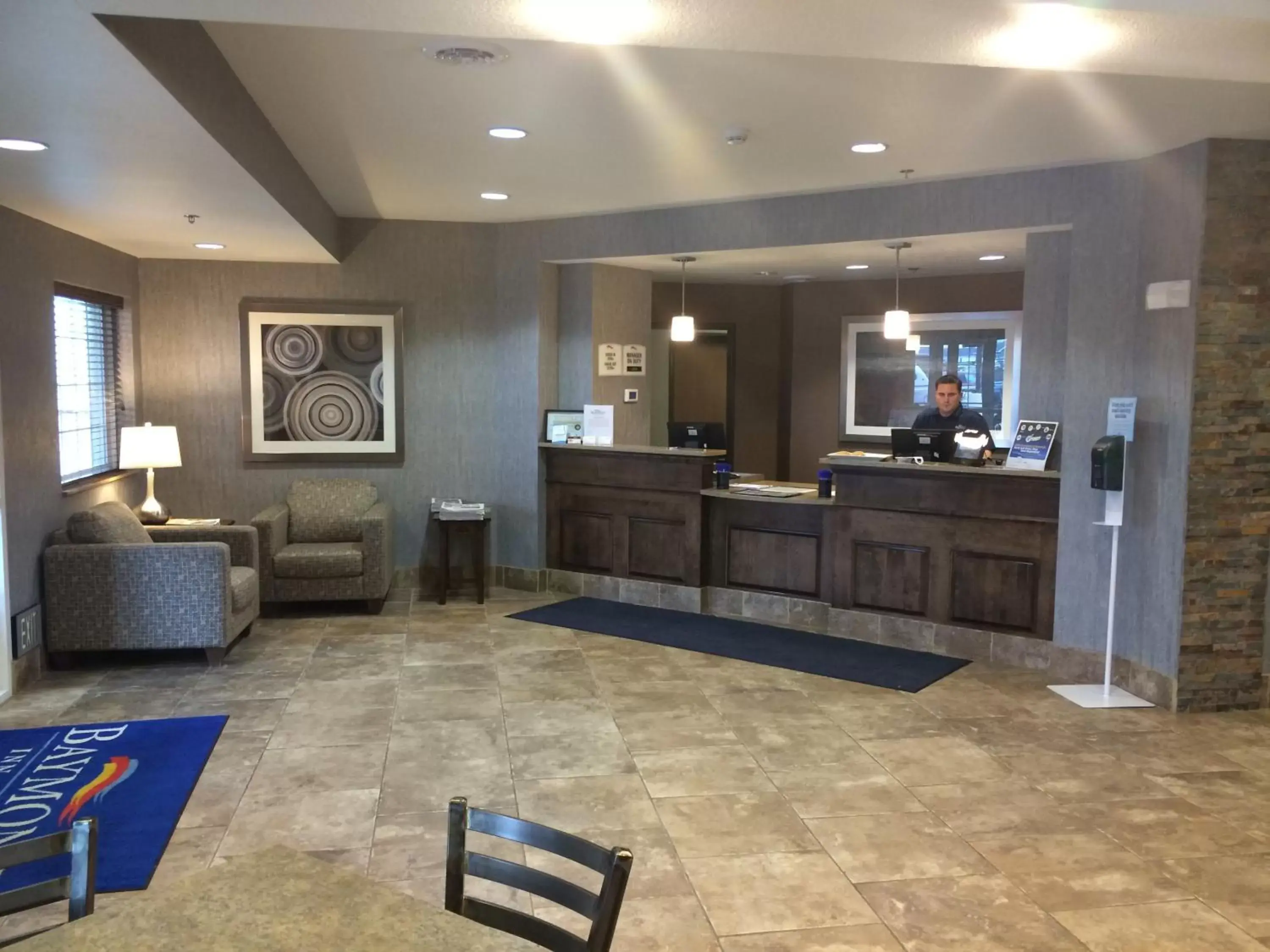 Lobby or reception in Baymont by Wyndham Minot Lobby or reception in Baymont by Wyndham Minot