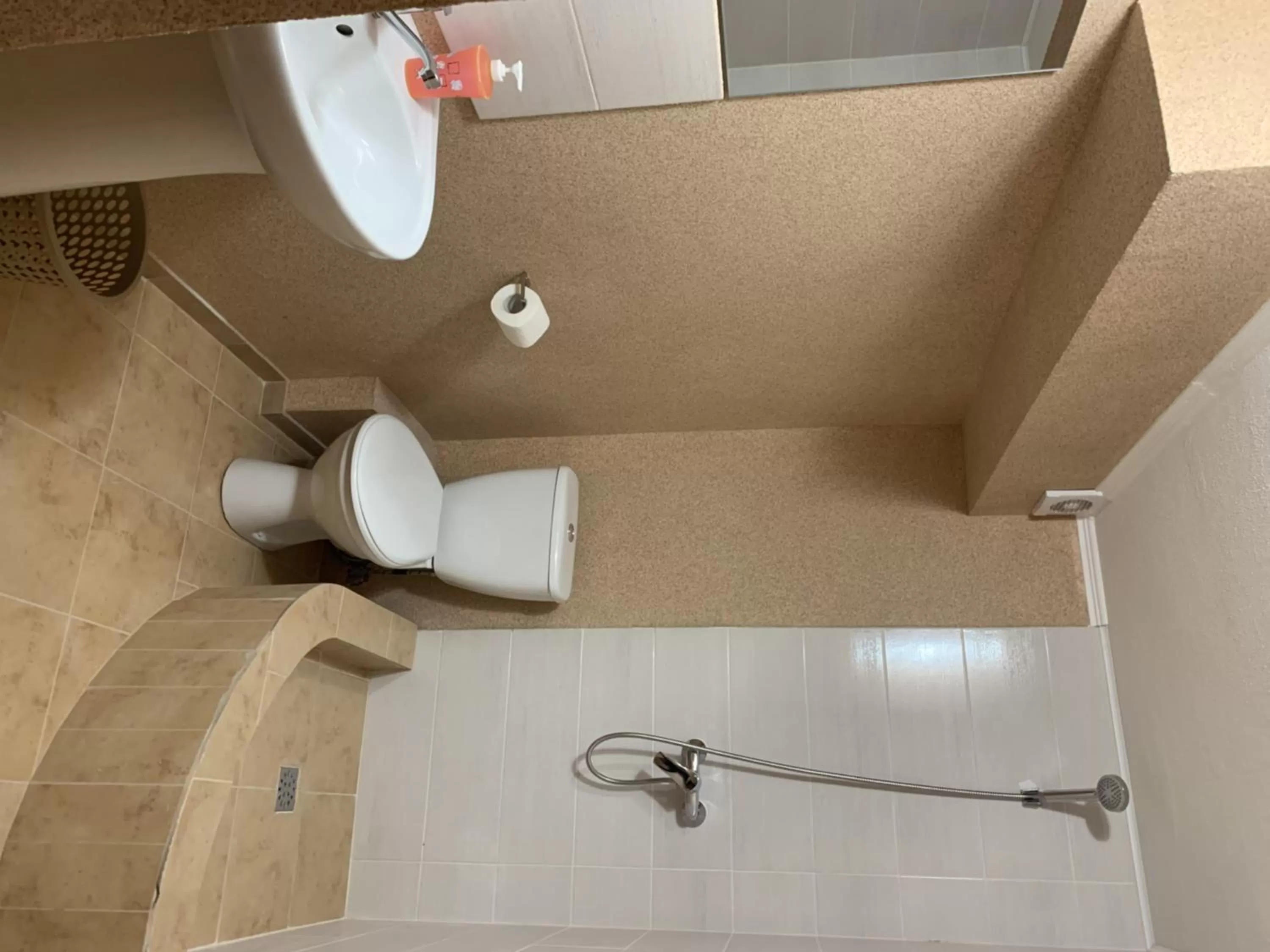 Bathroom in Mega city