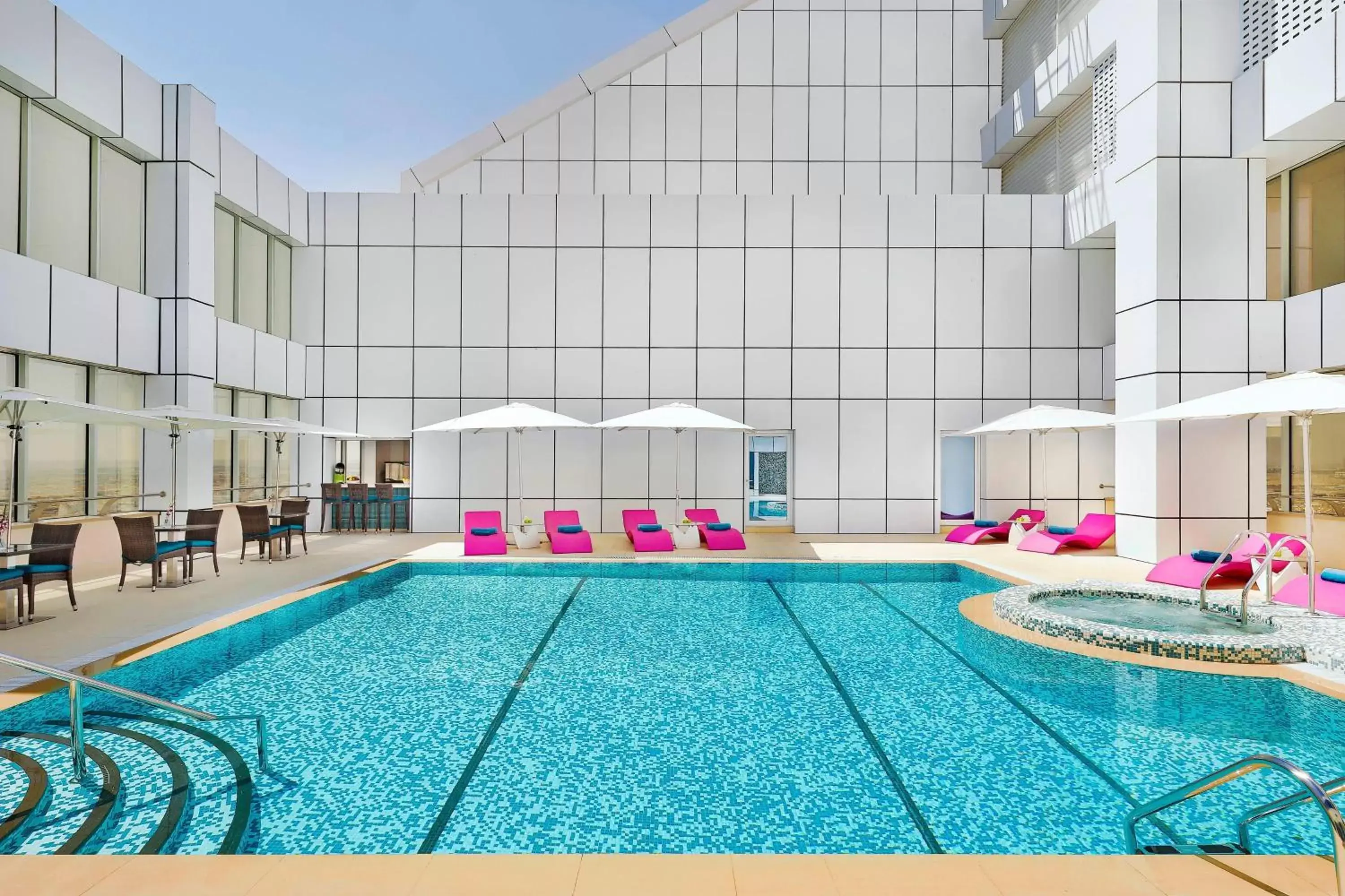 Swimming Pool in Courtyard by Marriott Riyadh Olaya