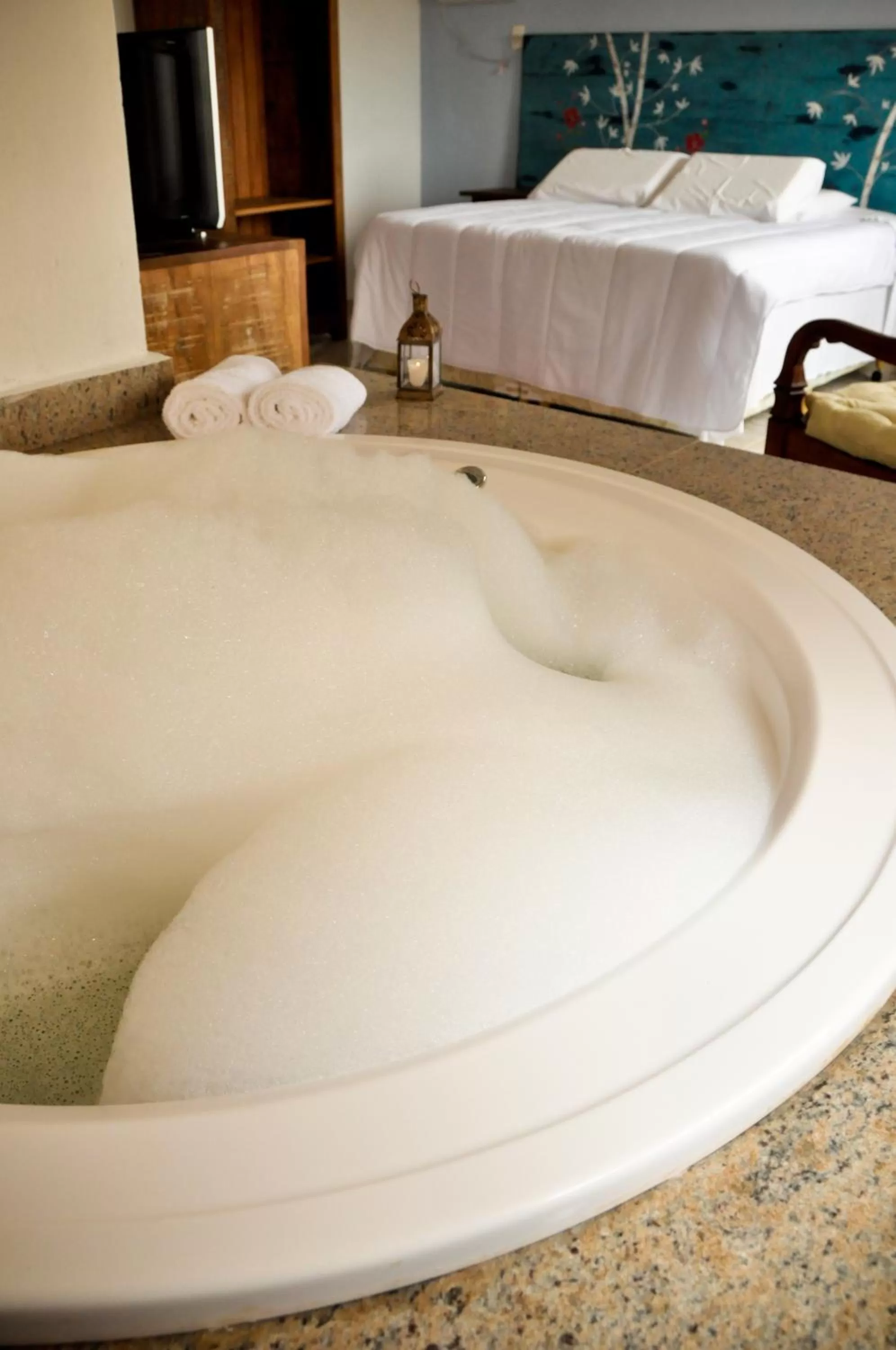 Hot Tub, Bed in Pousada Neuza Barbosa