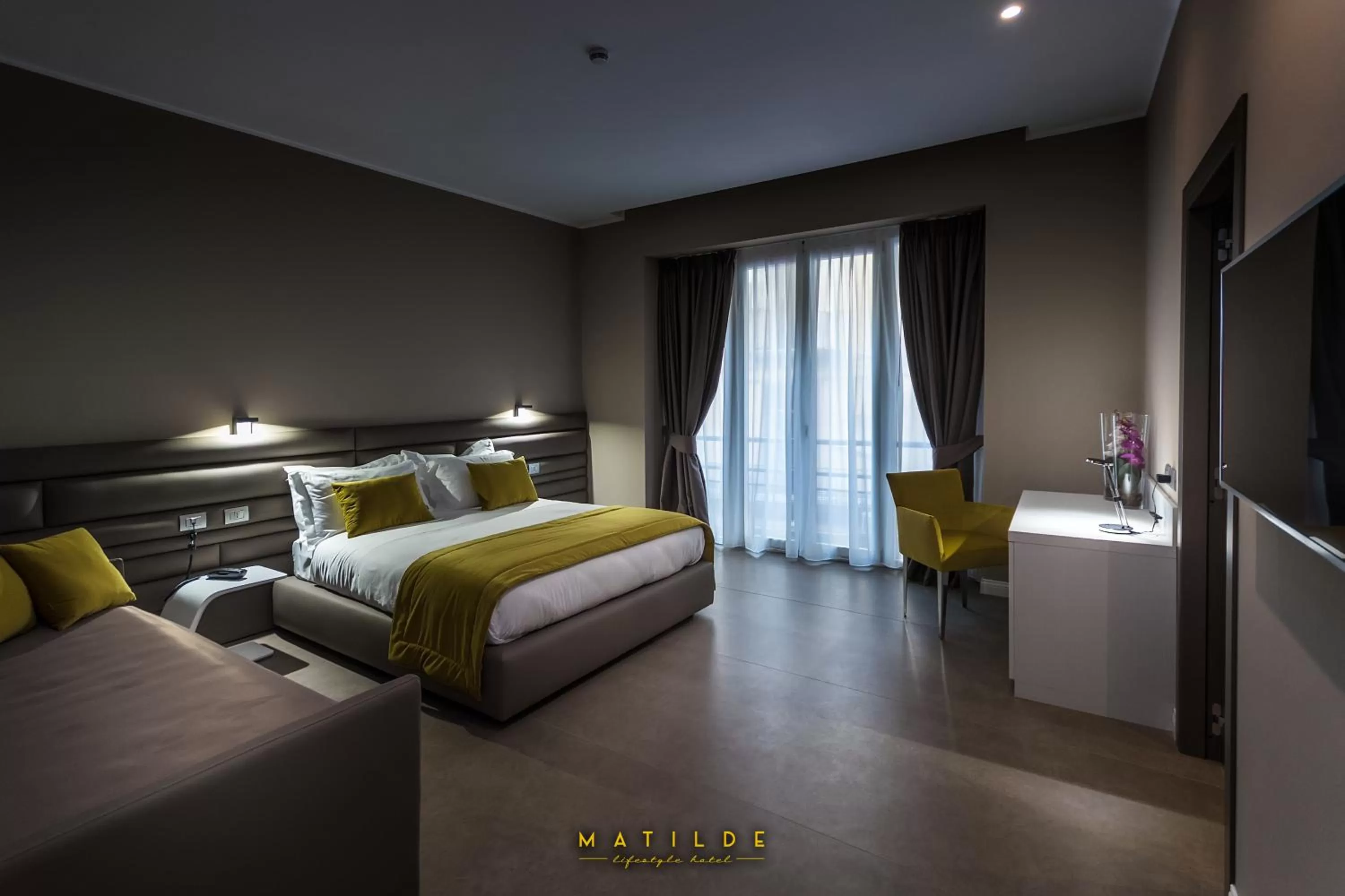 Bedroom, Bed in Hotel Matilde - Lifestyle Hotel