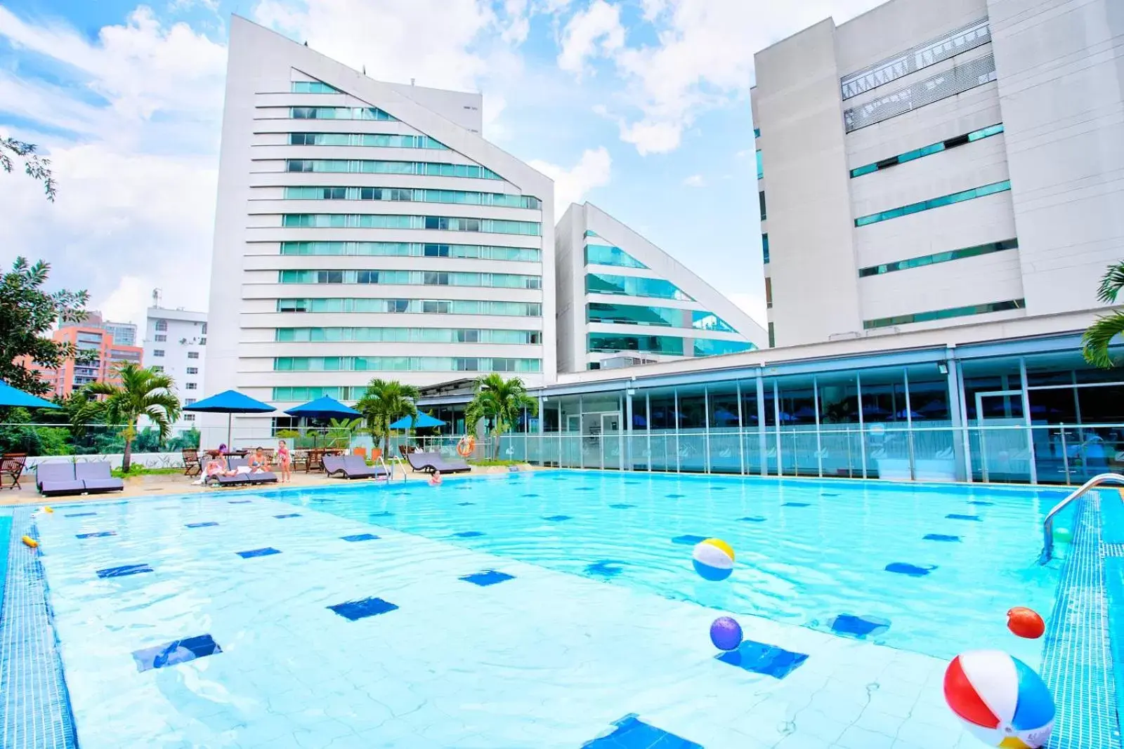 Lobby or reception, Swimming Pool in Hotel San Fernando Plaza