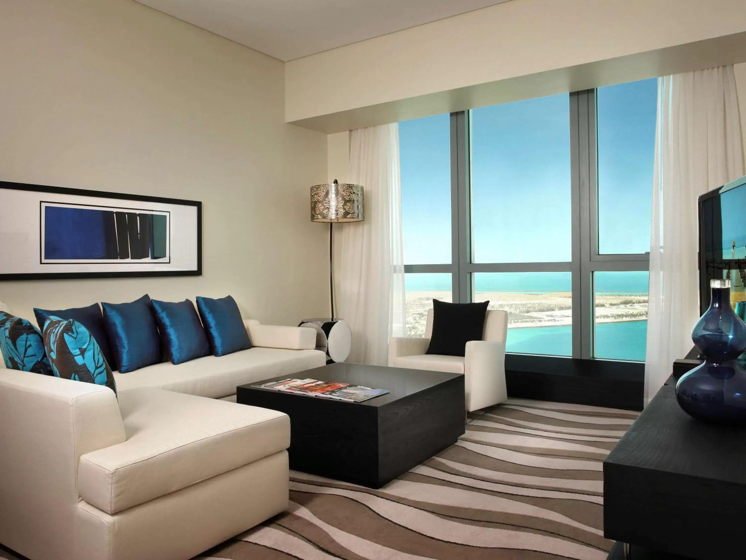 Photo of the whole room, Seating Area in Sofitel Abu Dhabi Corniche