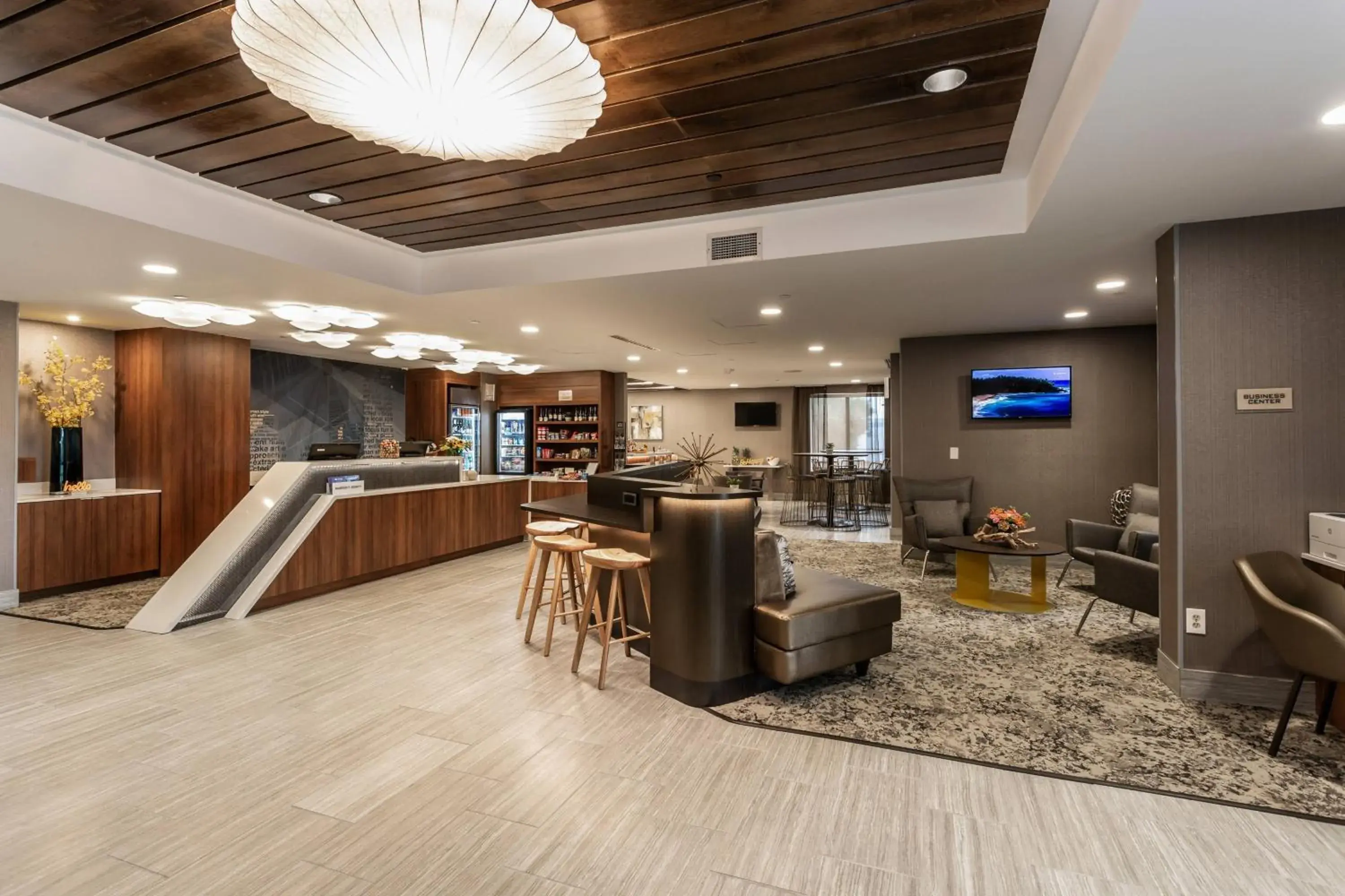 Lobby or reception in SpringHill Suites by Marriott Austin The Domain Area