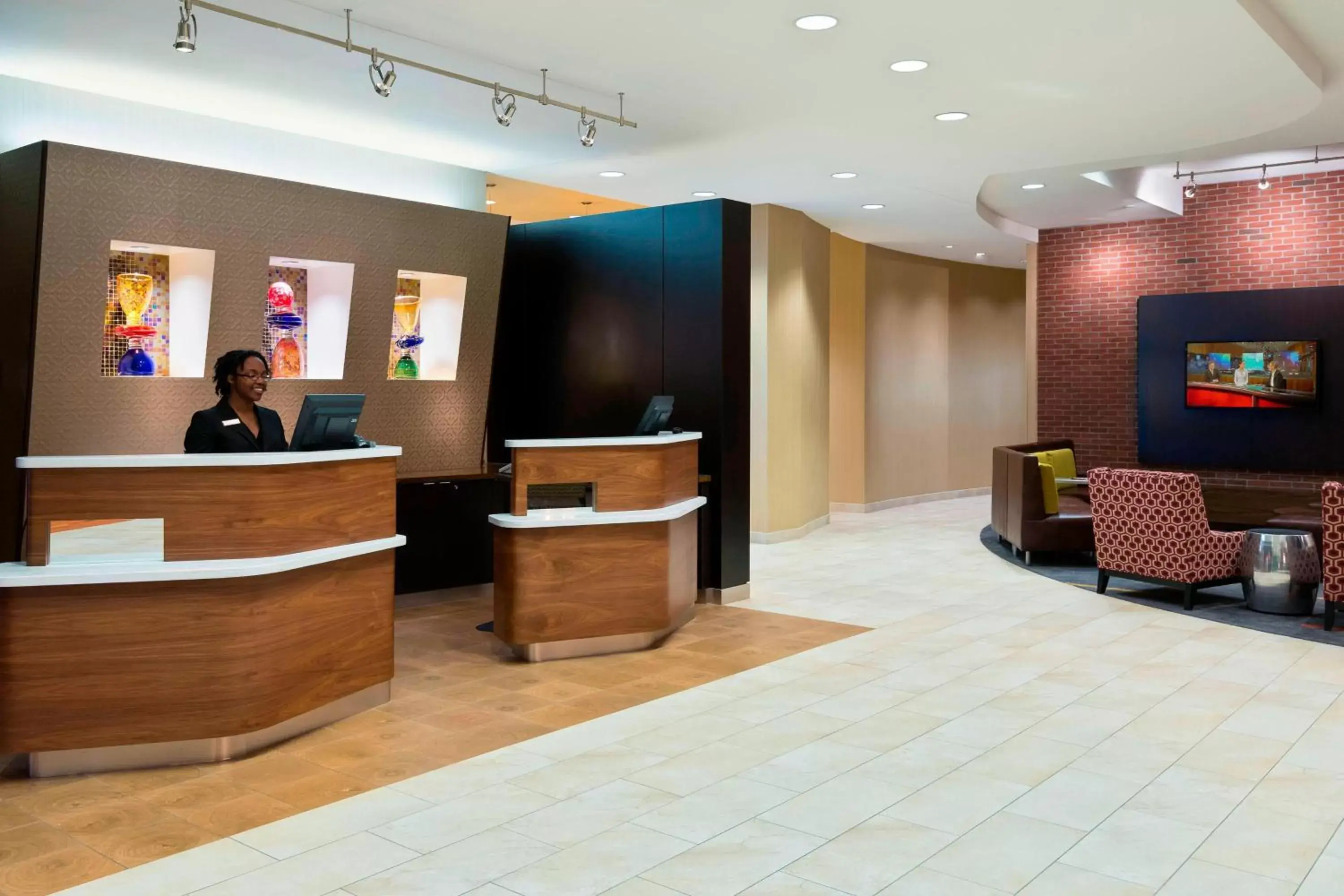 Decorative detail, Lobby/Reception in Courtyard by Marriott Little Rock Downtown