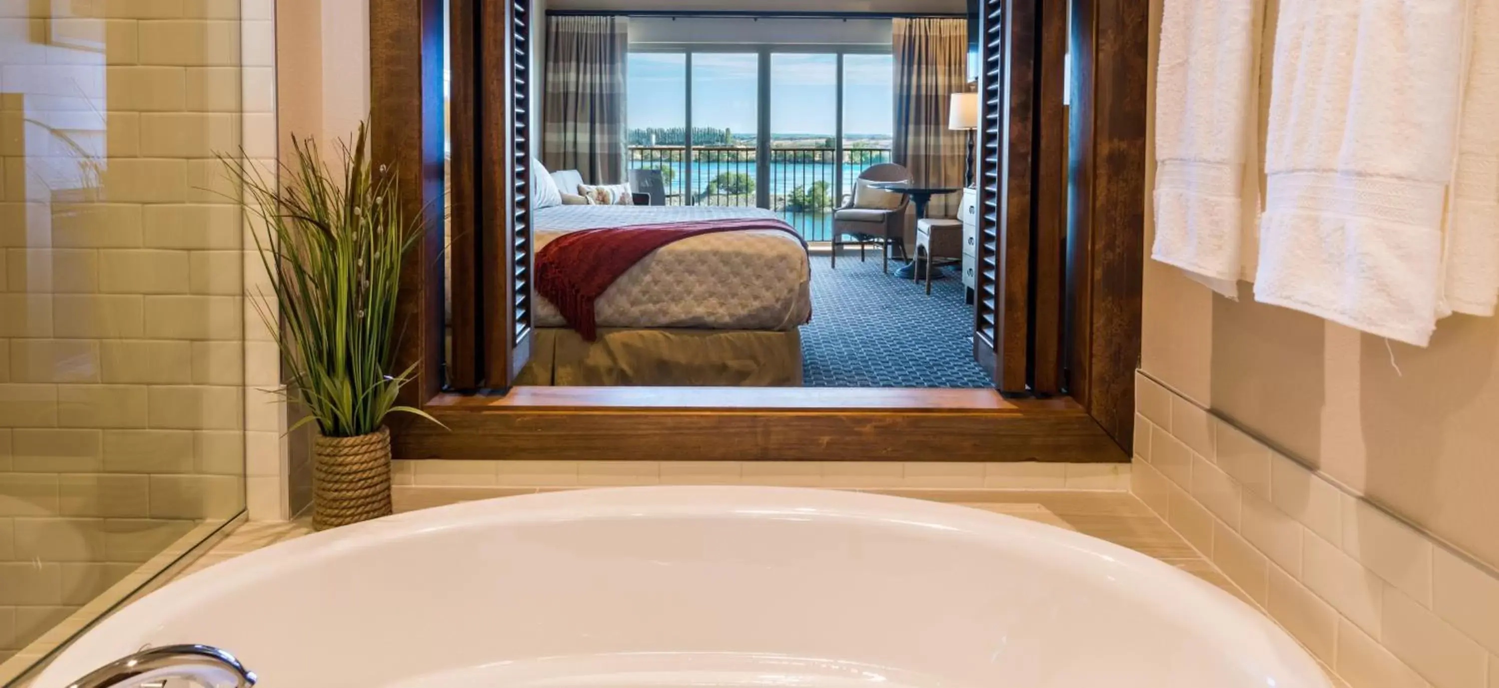 Bathroom in The Lodge at Columbia Point