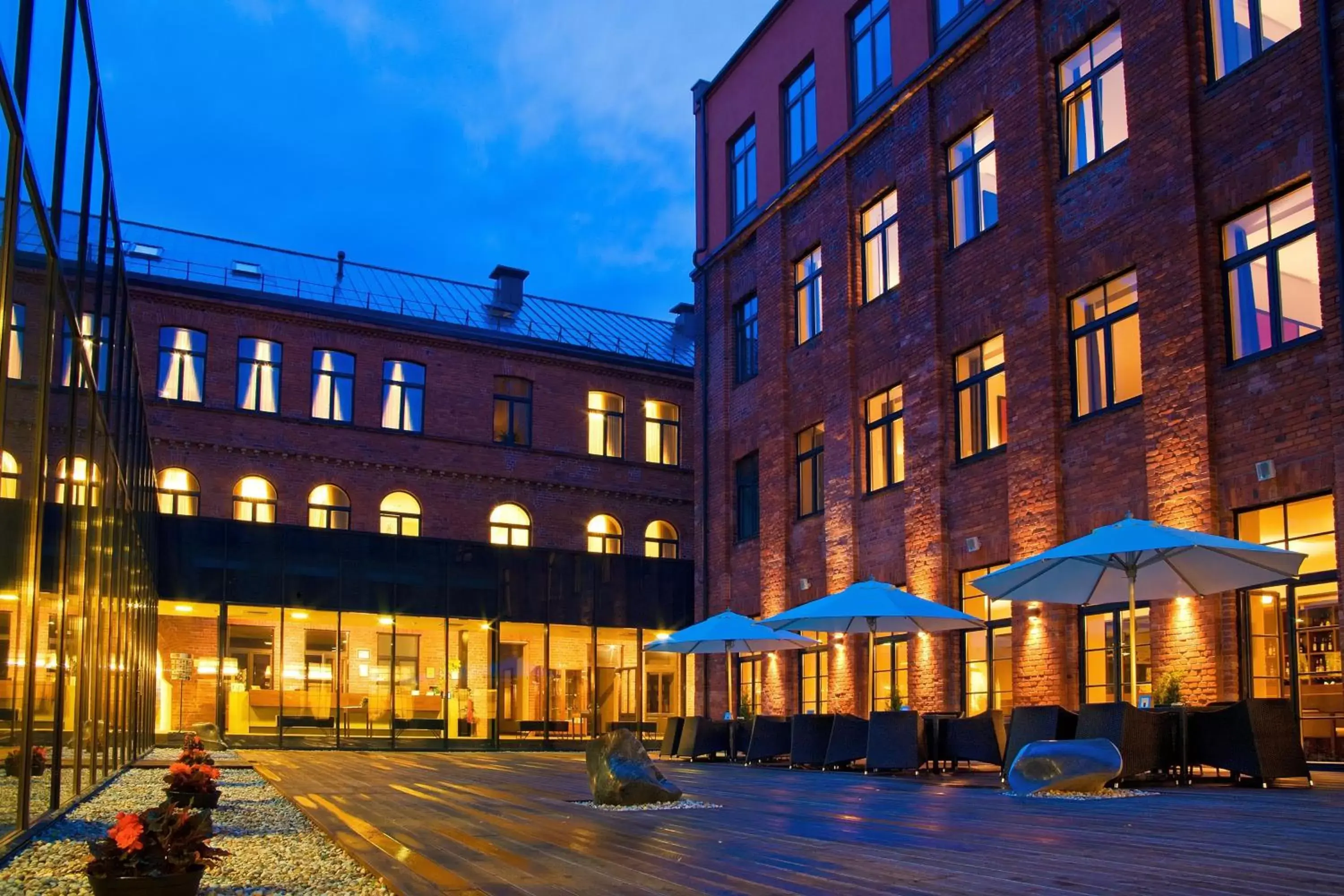 Balcony/Terrace, Property Building in VICTORIA Hotel Kaunas