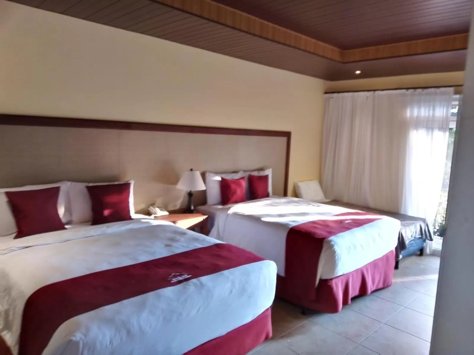 Photo of the whole room, Bed in HOTEL Y RESTAURANTE HACIENDA LOS VOLCANES