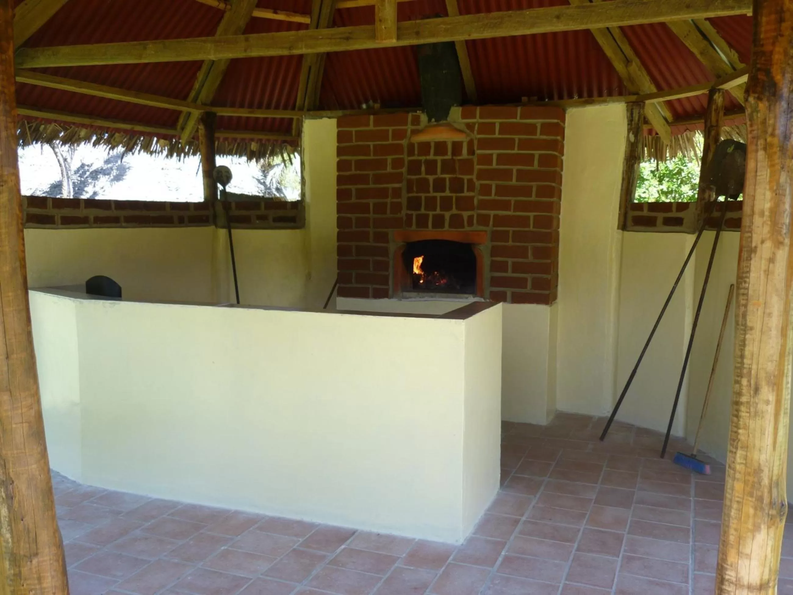 BBQ facilities in Bahari Pori Resort