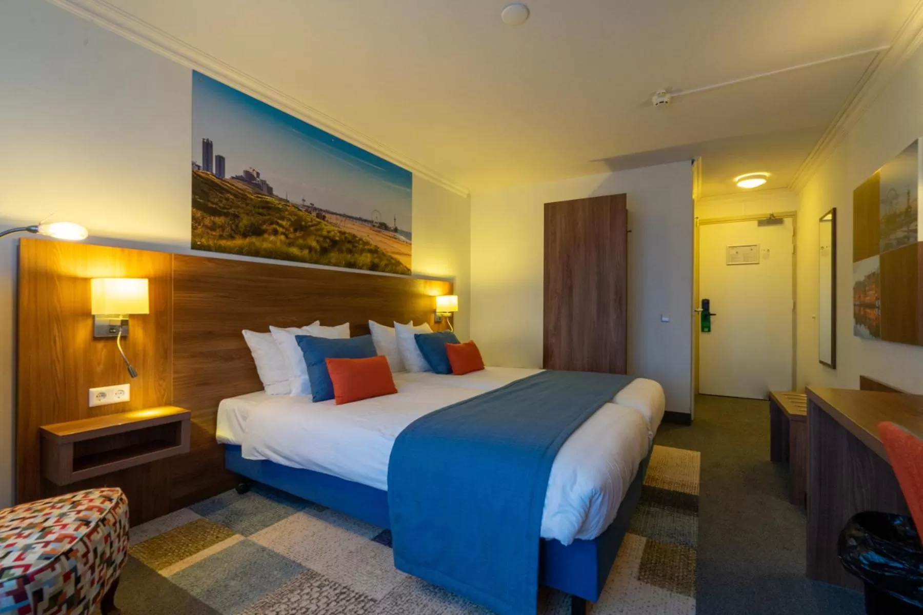 Bed in Skotel The Hague, Hotelschool The Hague