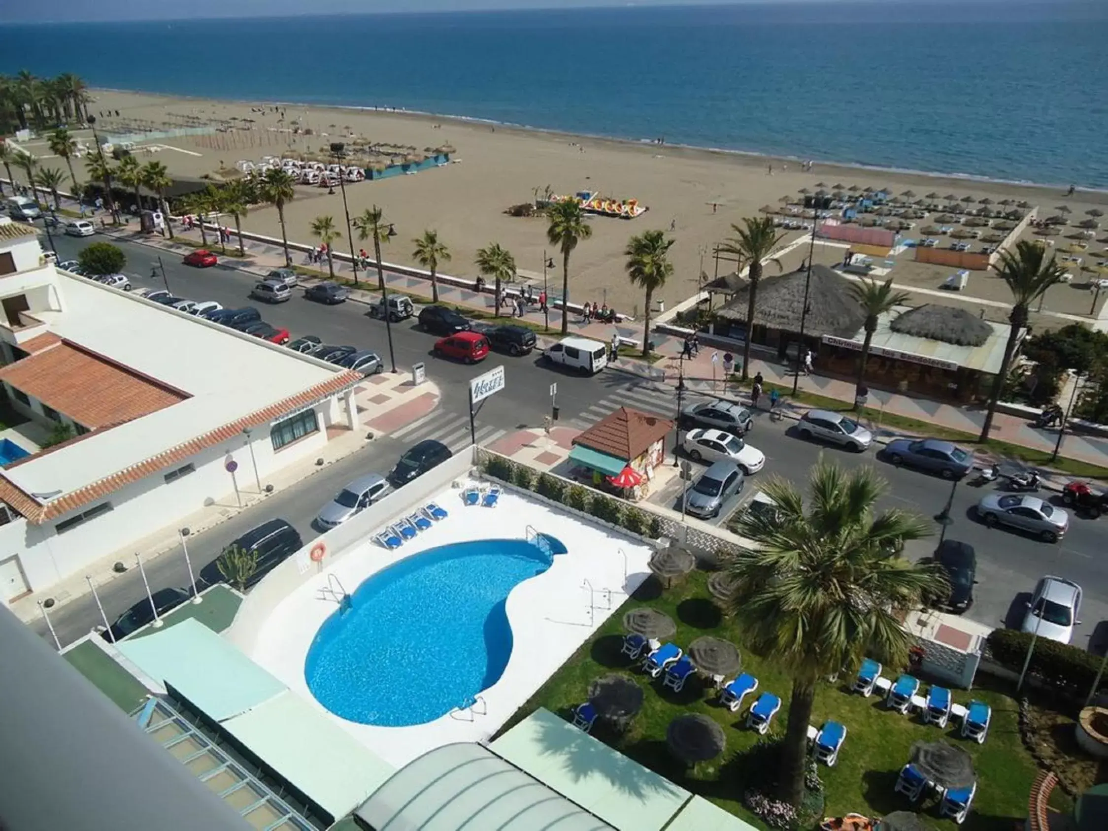 Pool View in Hotel Isabel