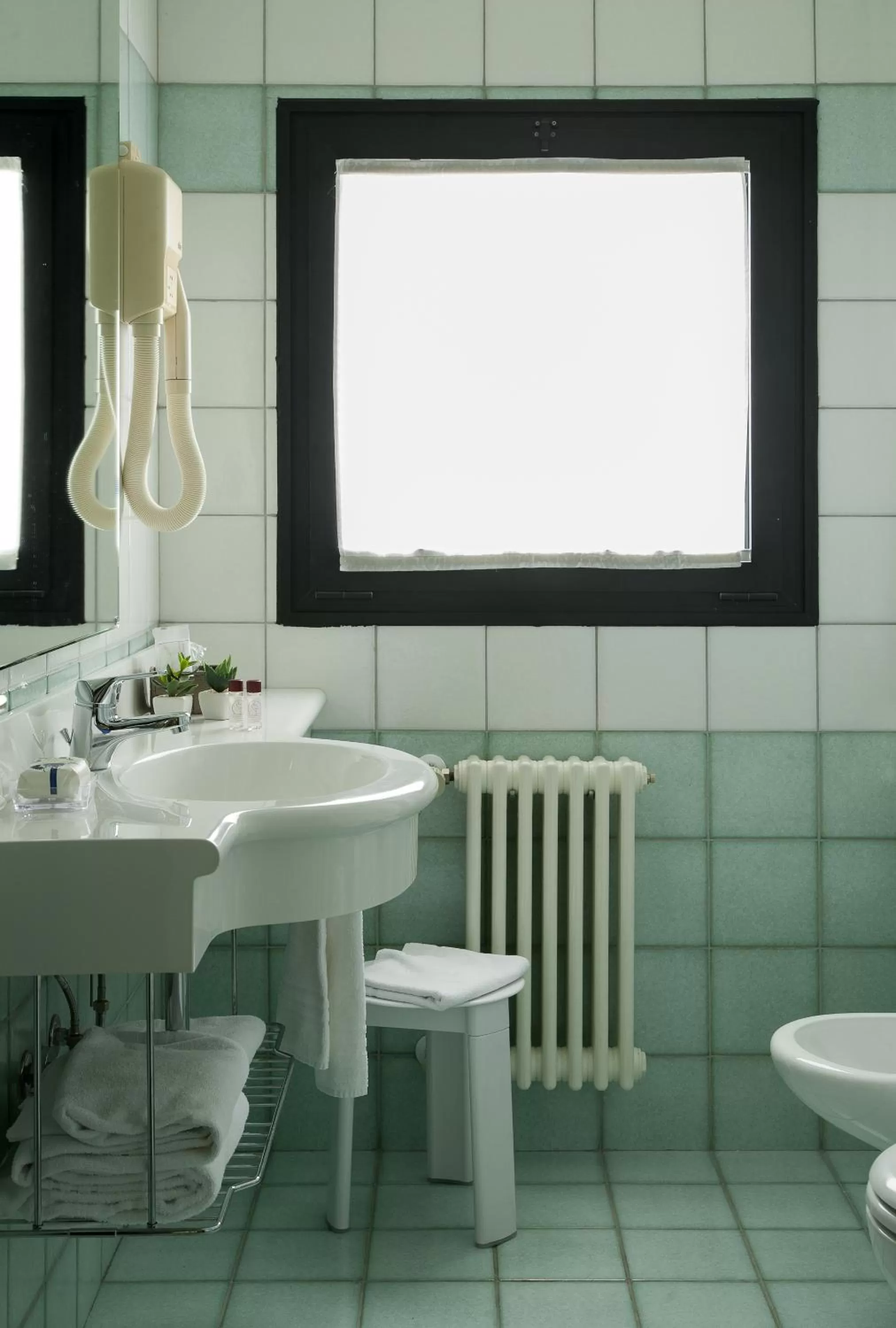 Bathroom in Hotel Leonardo da Vinci