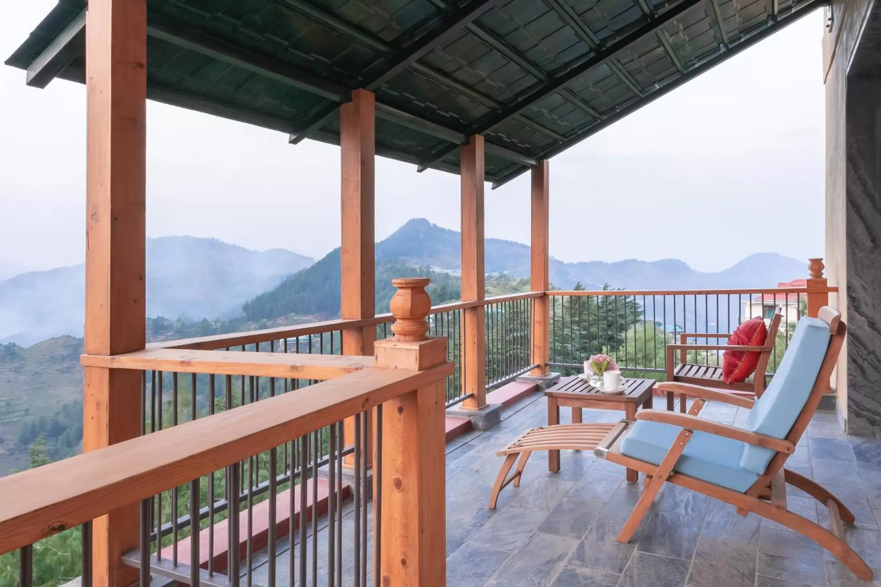 Balcony/Terrace in Taj Theog Resort & Spa Shimla