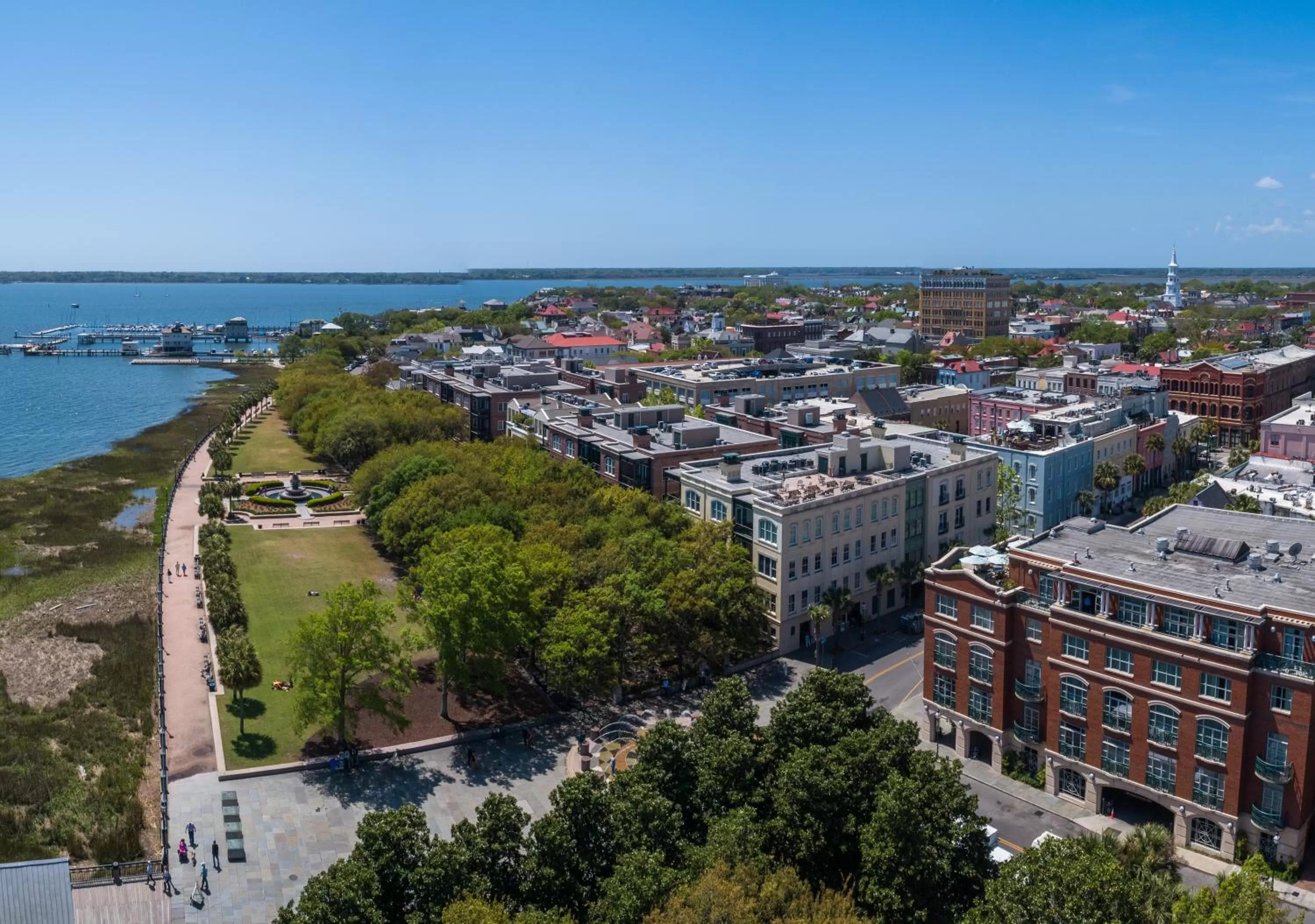 Bird's eye view in Harbourview Inn
