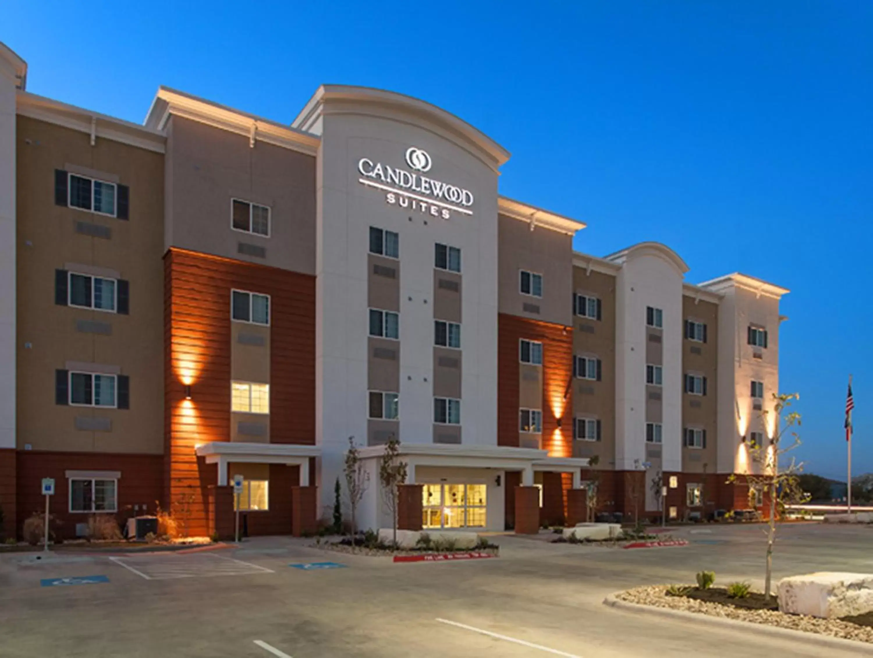 Property building in Candlewood Suites San Marcos, an IHG Hotel