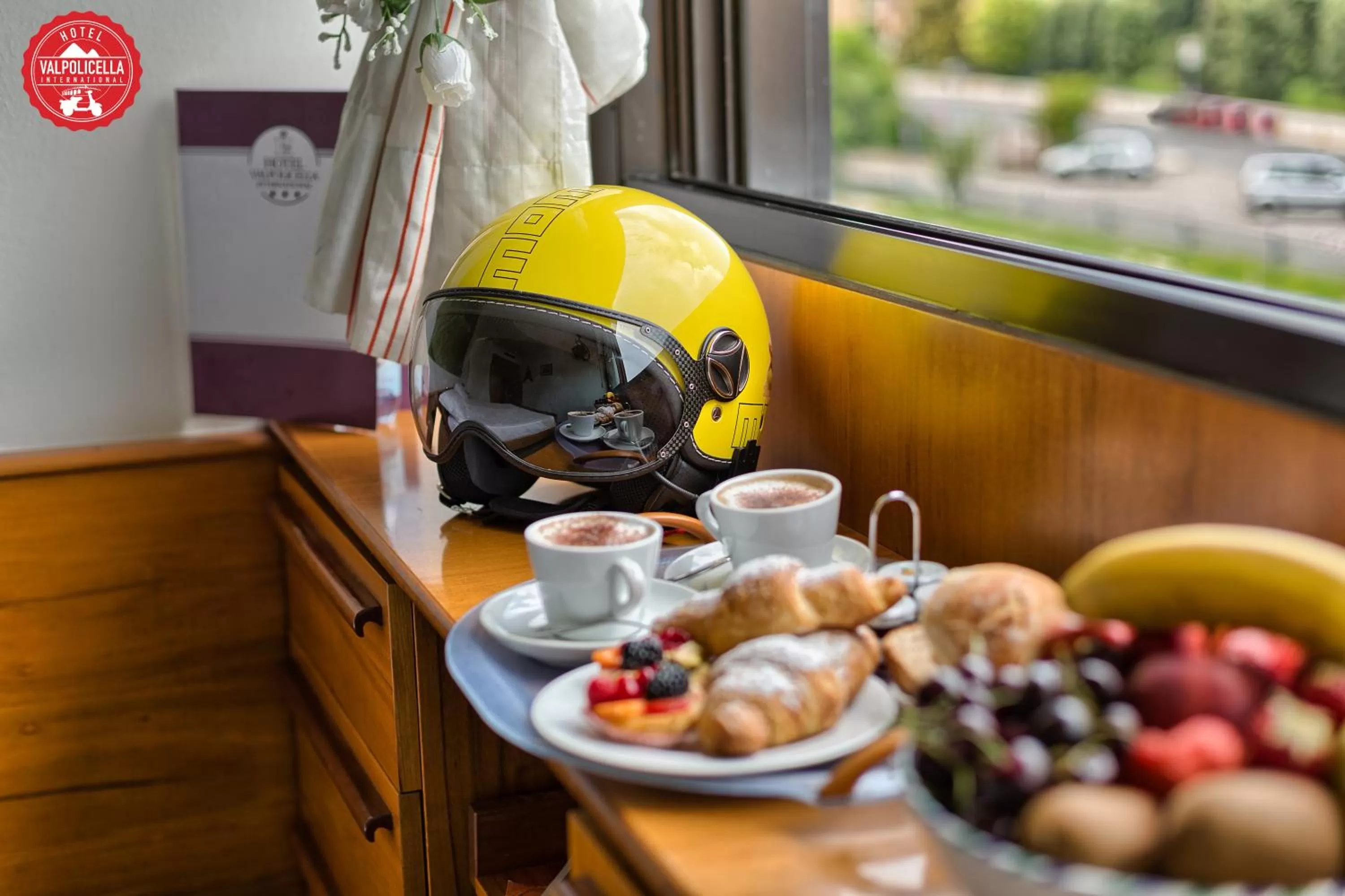 Decorative detail in Hotel Valpolicella International