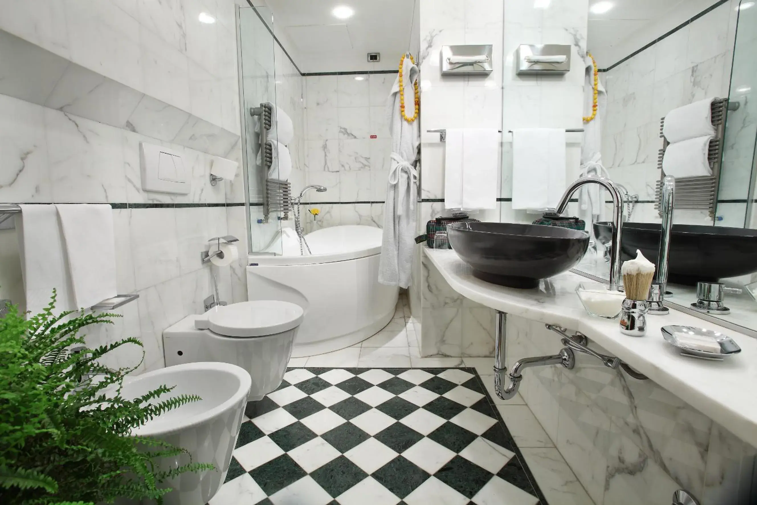 Bathroom in Hotel Sanpi Milano