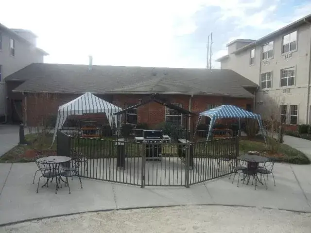 Patio in The Landmark Inn