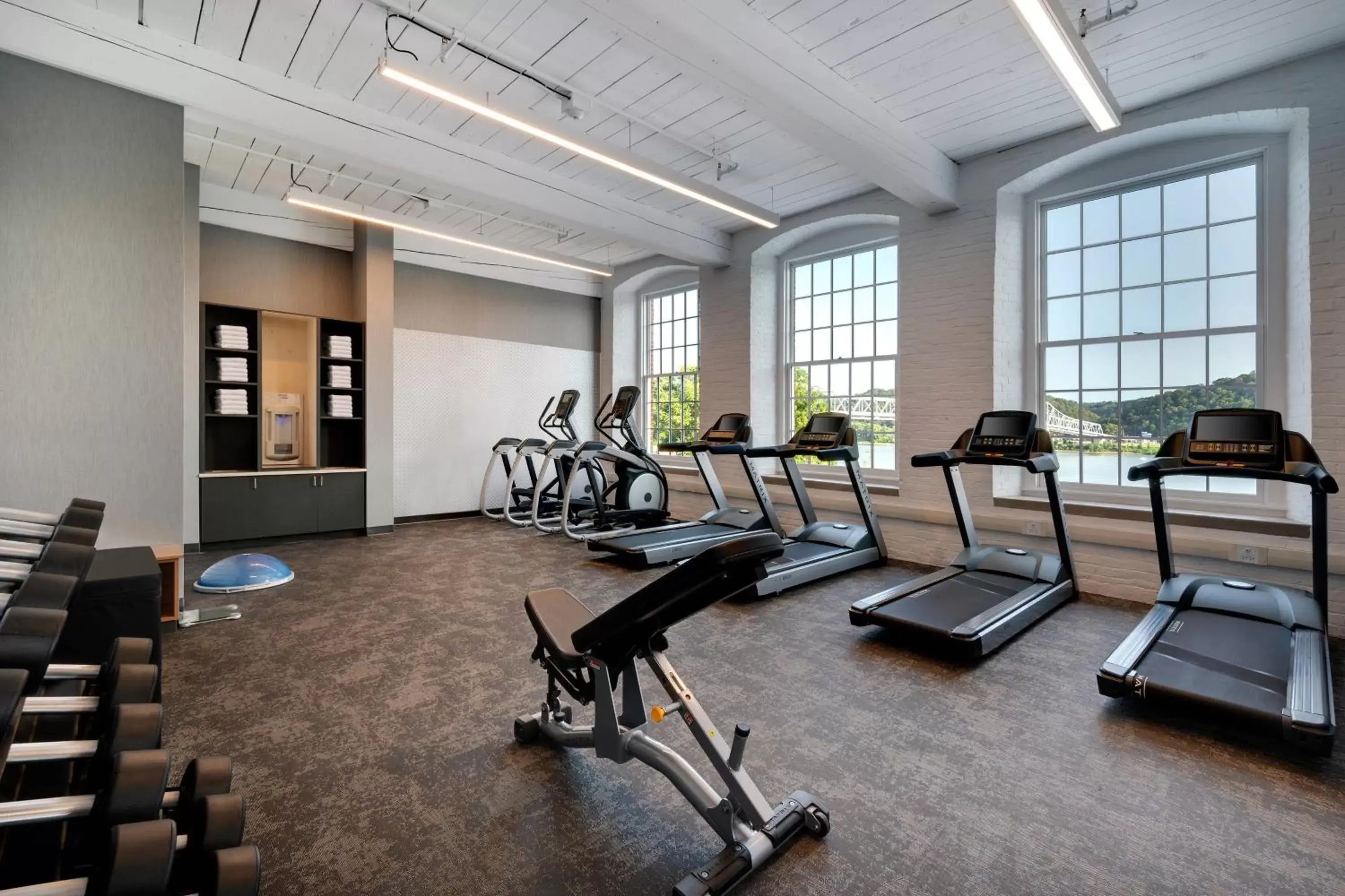 Fitness centre/facilities, Fitness Center/Facilities in Fairfield Inn & Suites Madison Historic Eagle Cotton Mill