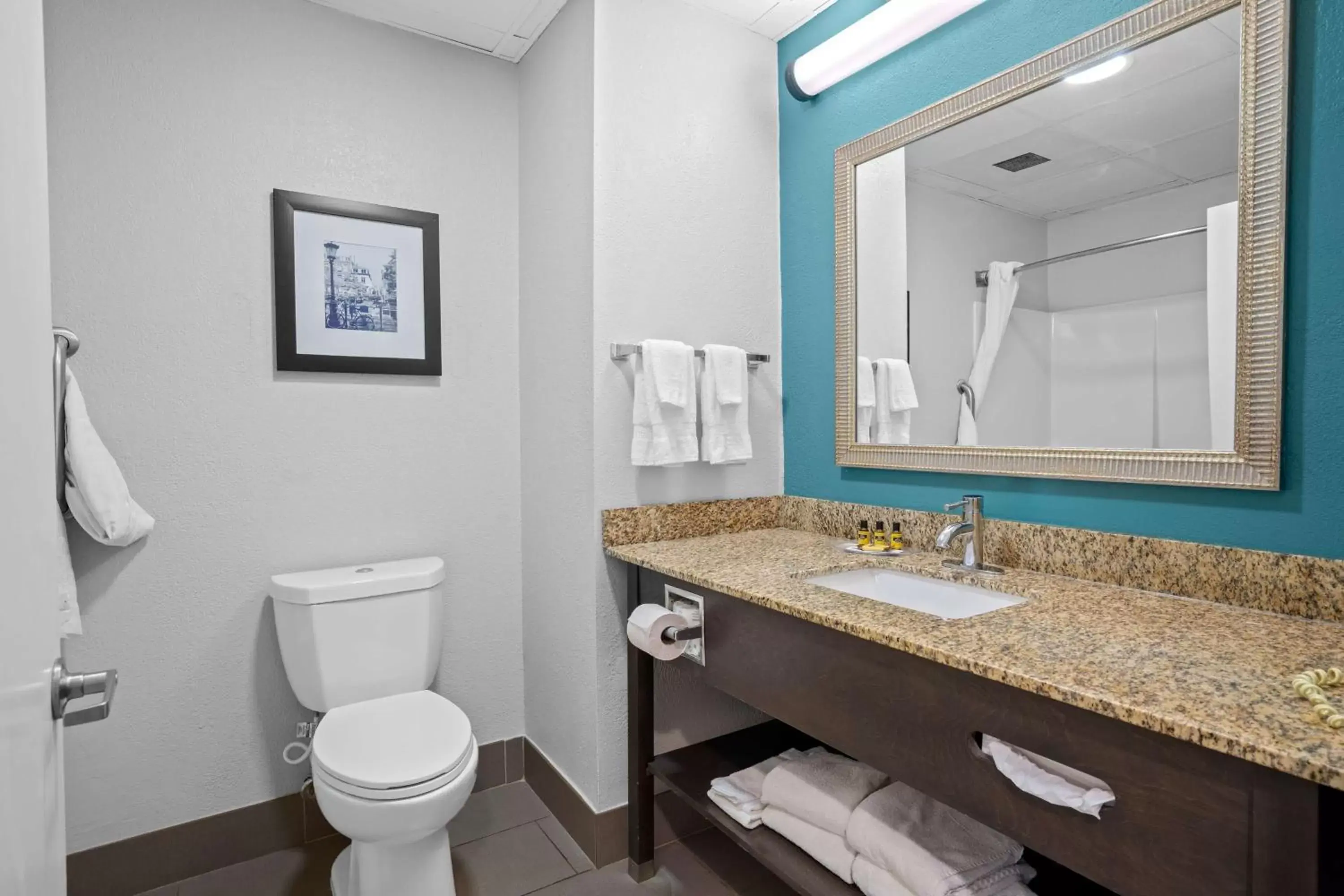 Bathroom in Blue Water Inn & Suites BW Signature Collection