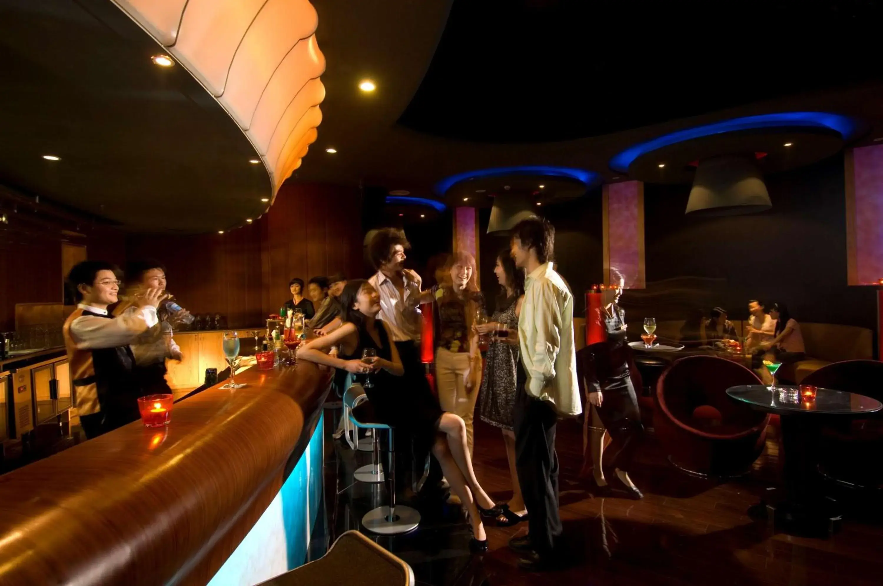 Lounge or bar in Hilton Hefei