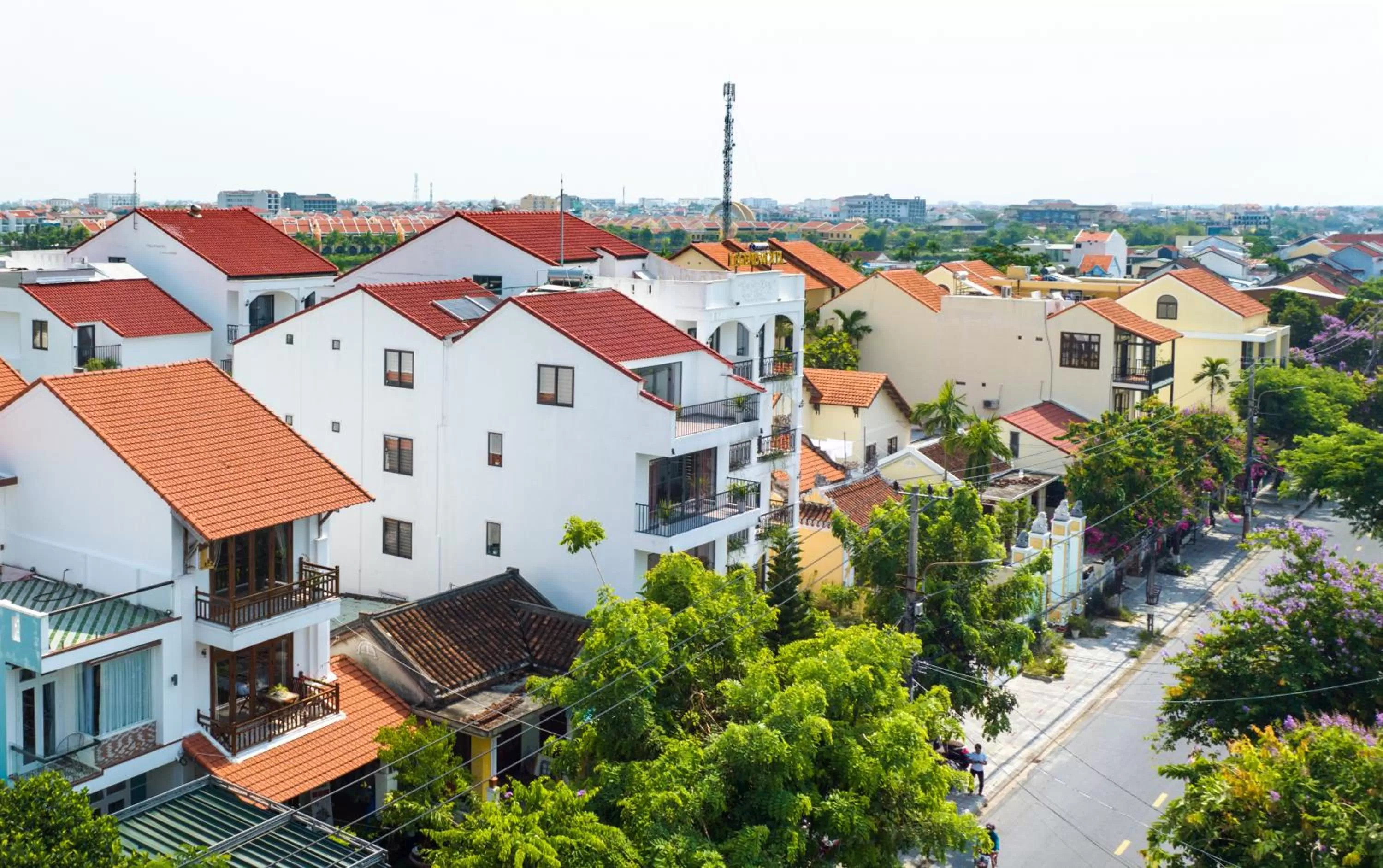 Property building, Bird's-eye View in Tomorrow Oasis Boutique Villa Hoi An