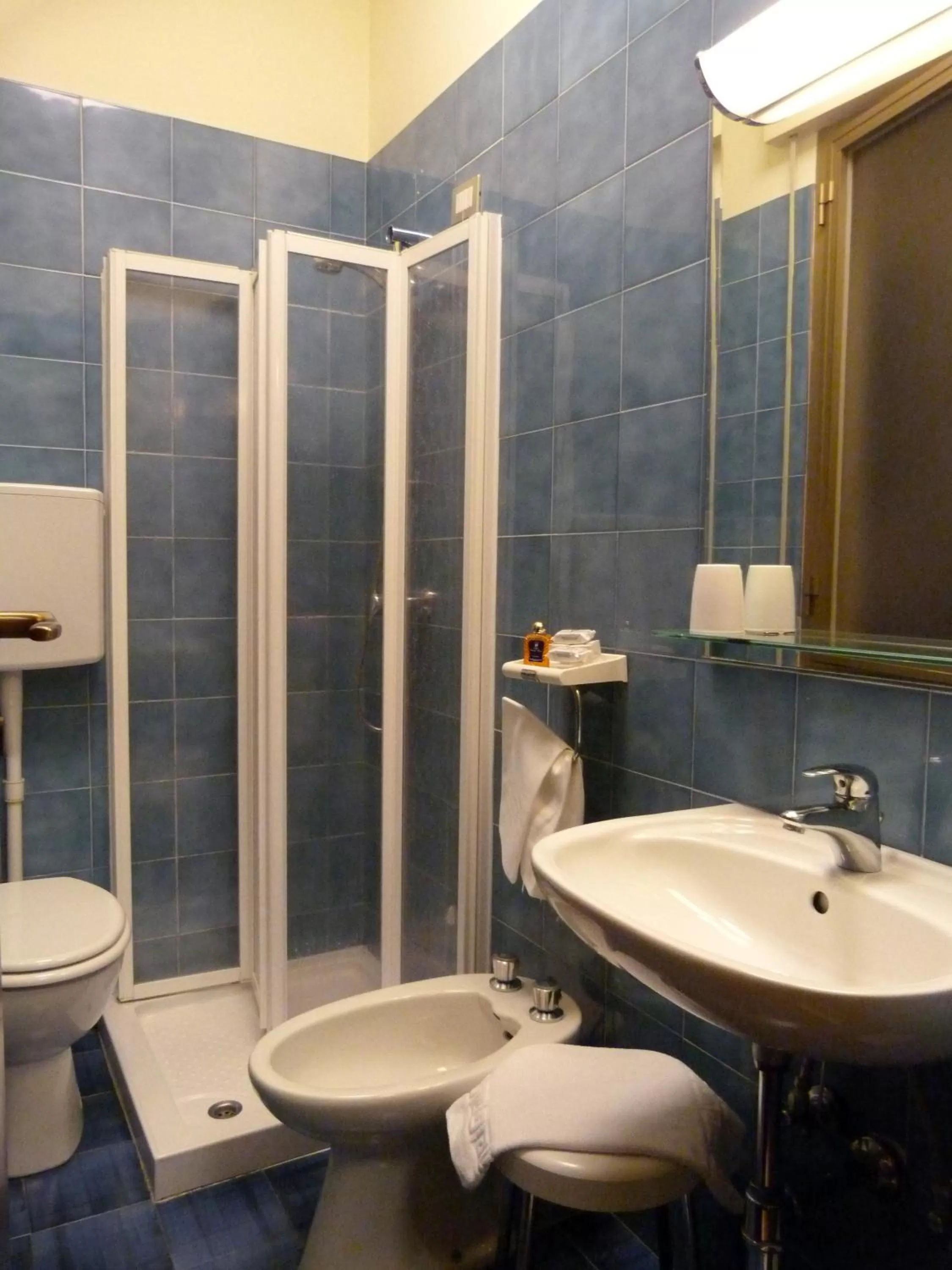 Bathroom in Hotel Centrale Byron