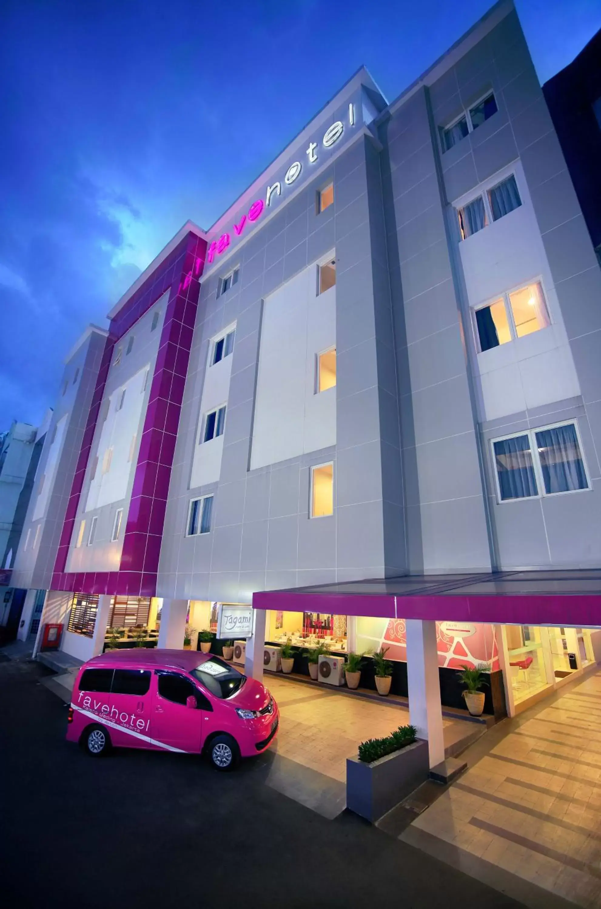 Facade/entrance, Property Building in favehotel Kelapa Gading