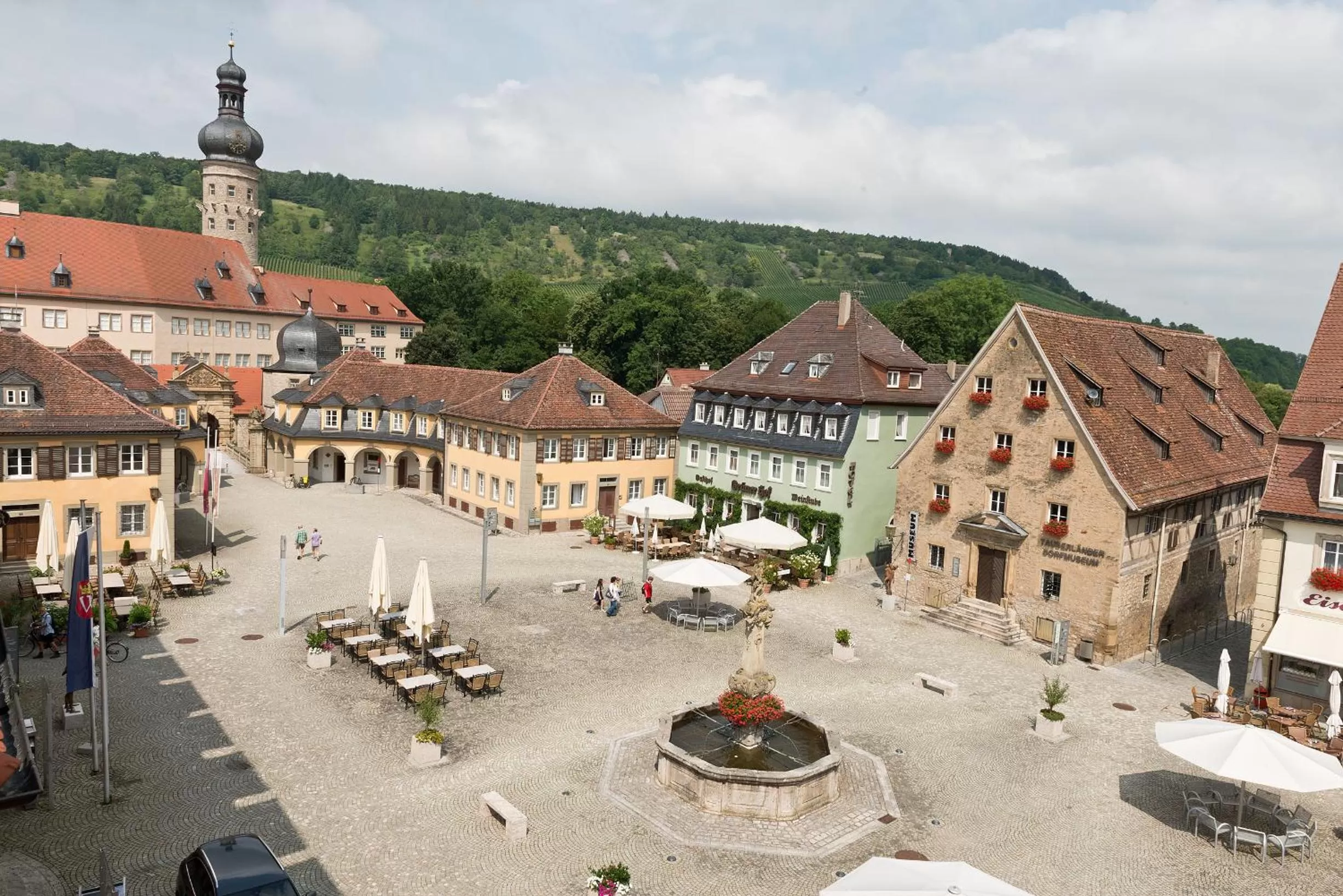 City view in Laurentius Boutique-Hotel & Restaurant