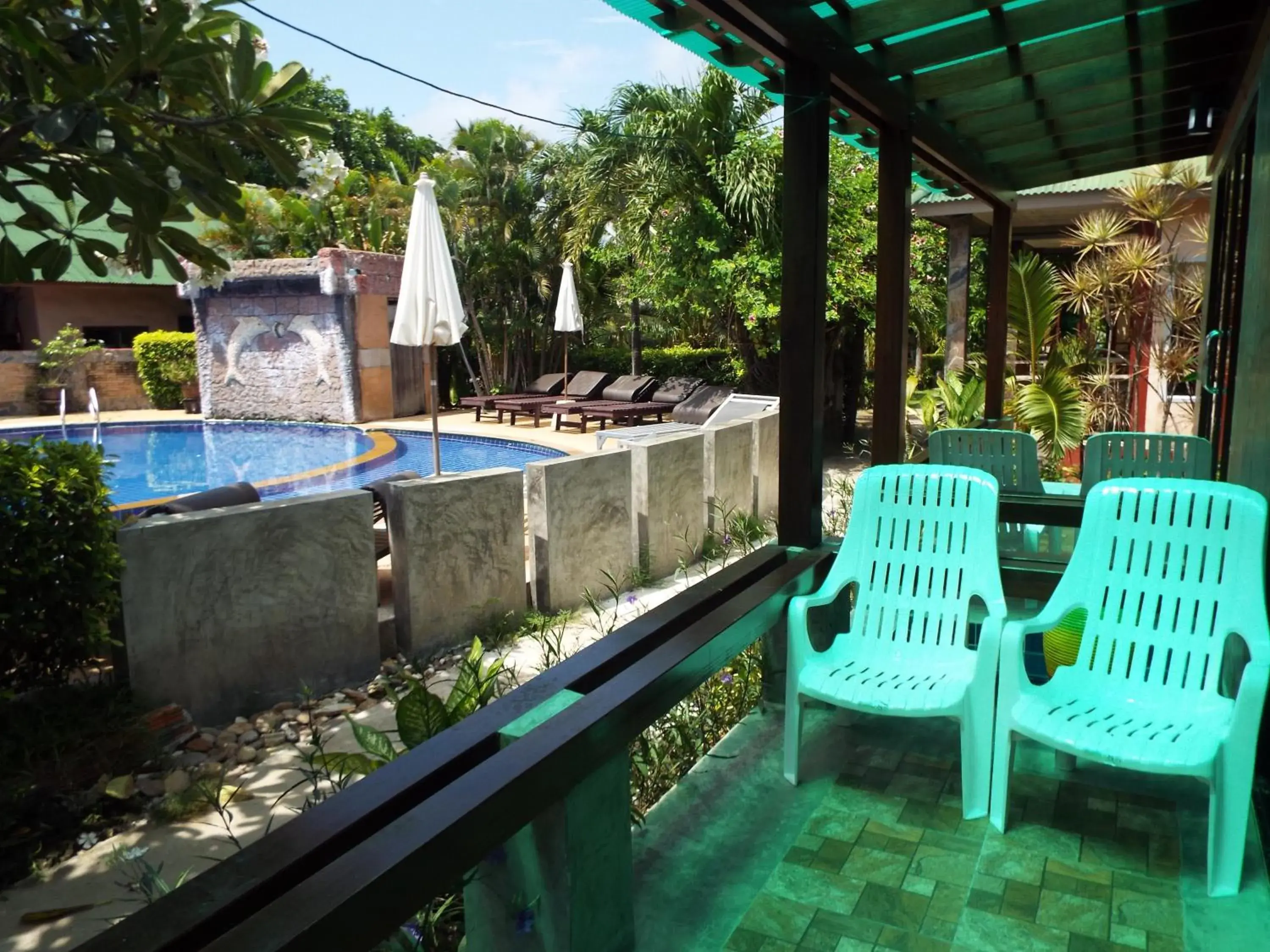 Balcony/Terrace, Swimming Pool in Lanta Riviera Resort - SHA Extra Plus
