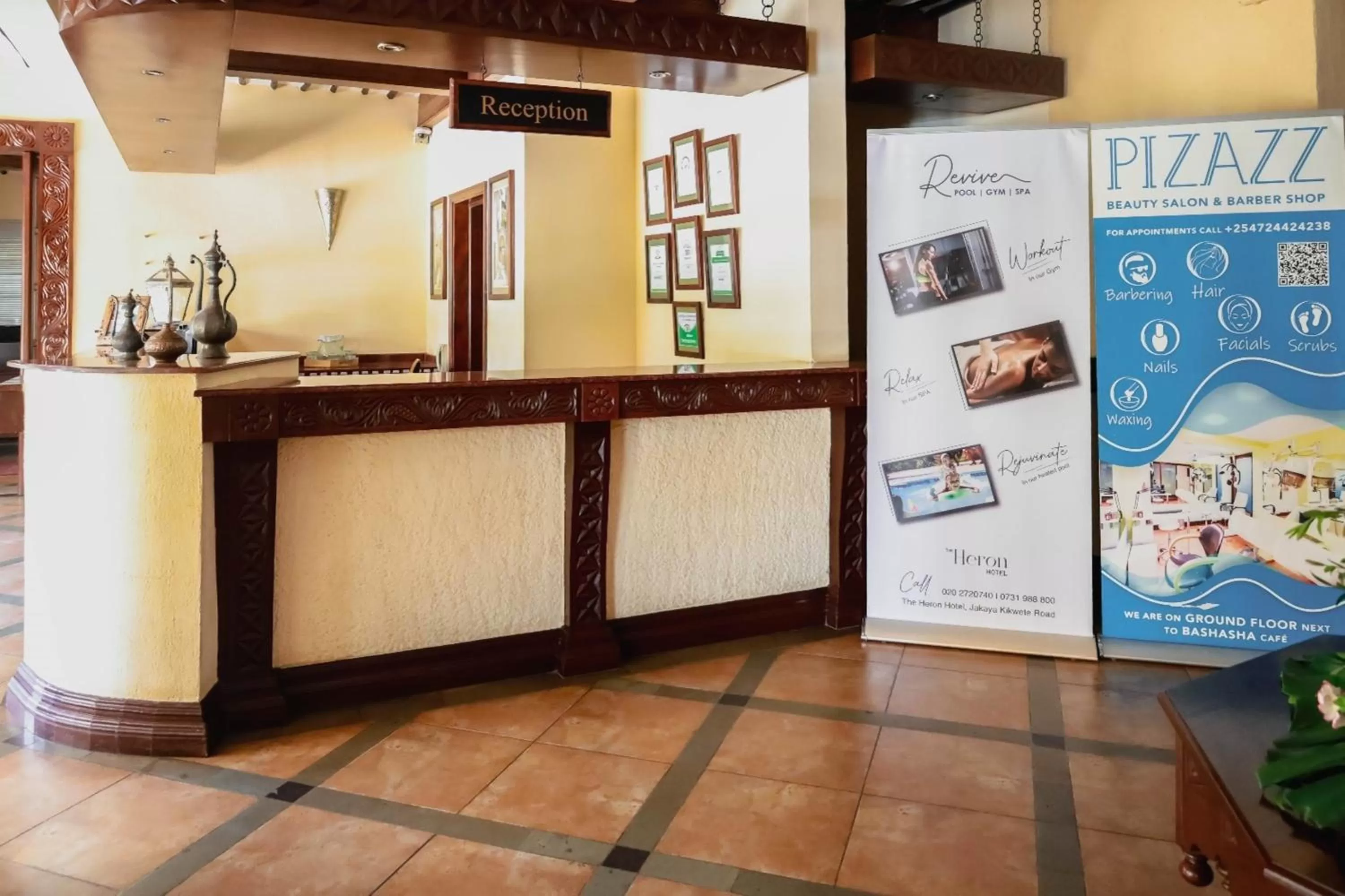 Lobby or reception in The Heron By Sarovar Portico India