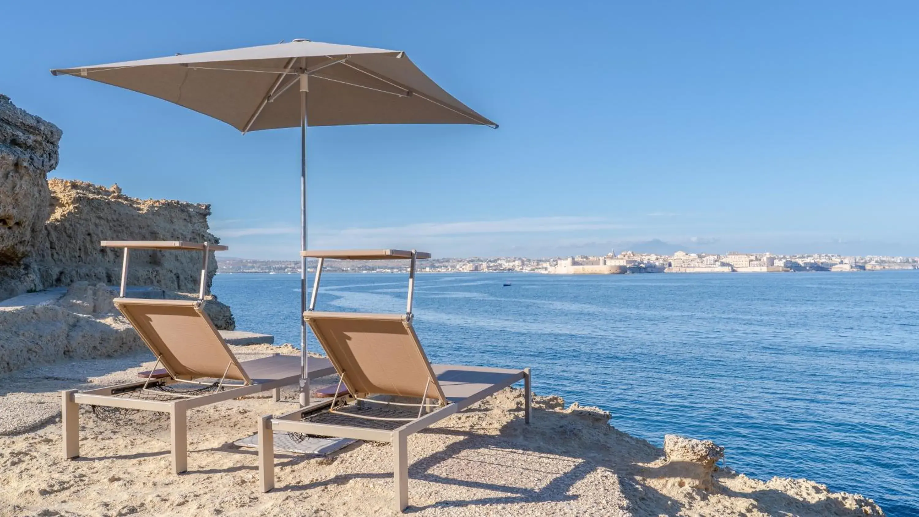 Beach in Grand Hotel Minareto