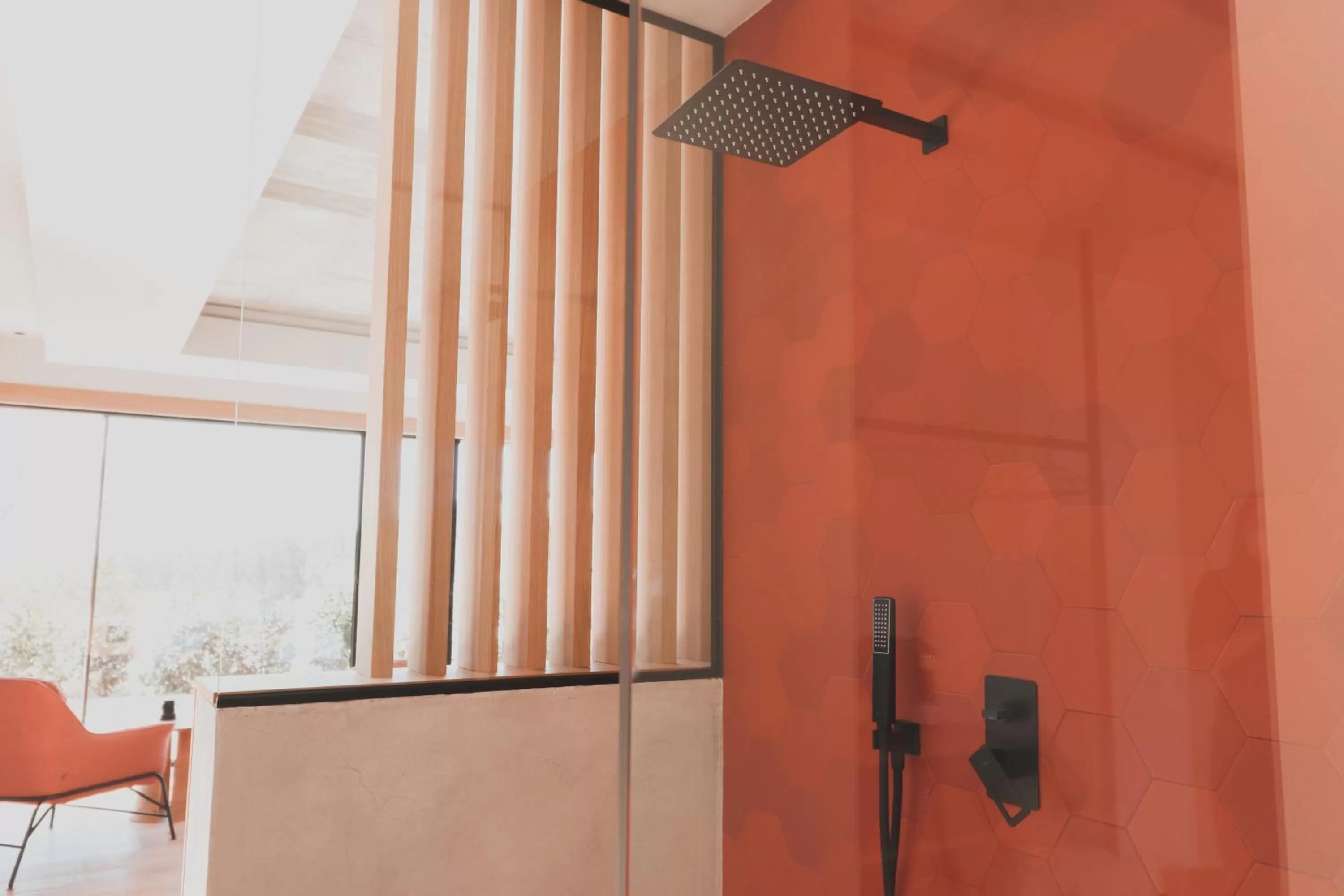 Bathroom in Atmos Hotel Boutique