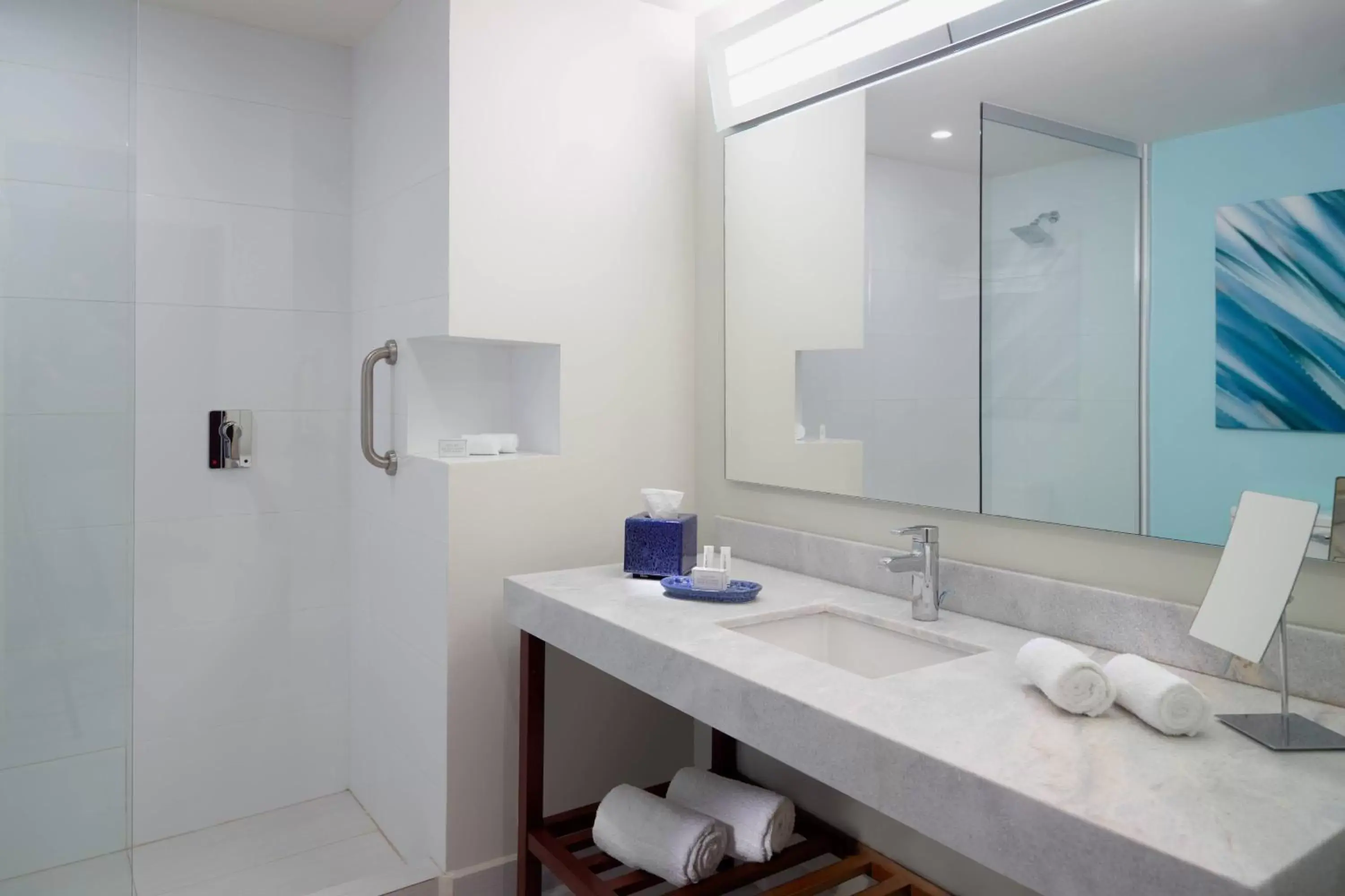 Bathroom in Courtyard by Marriott Queretaro