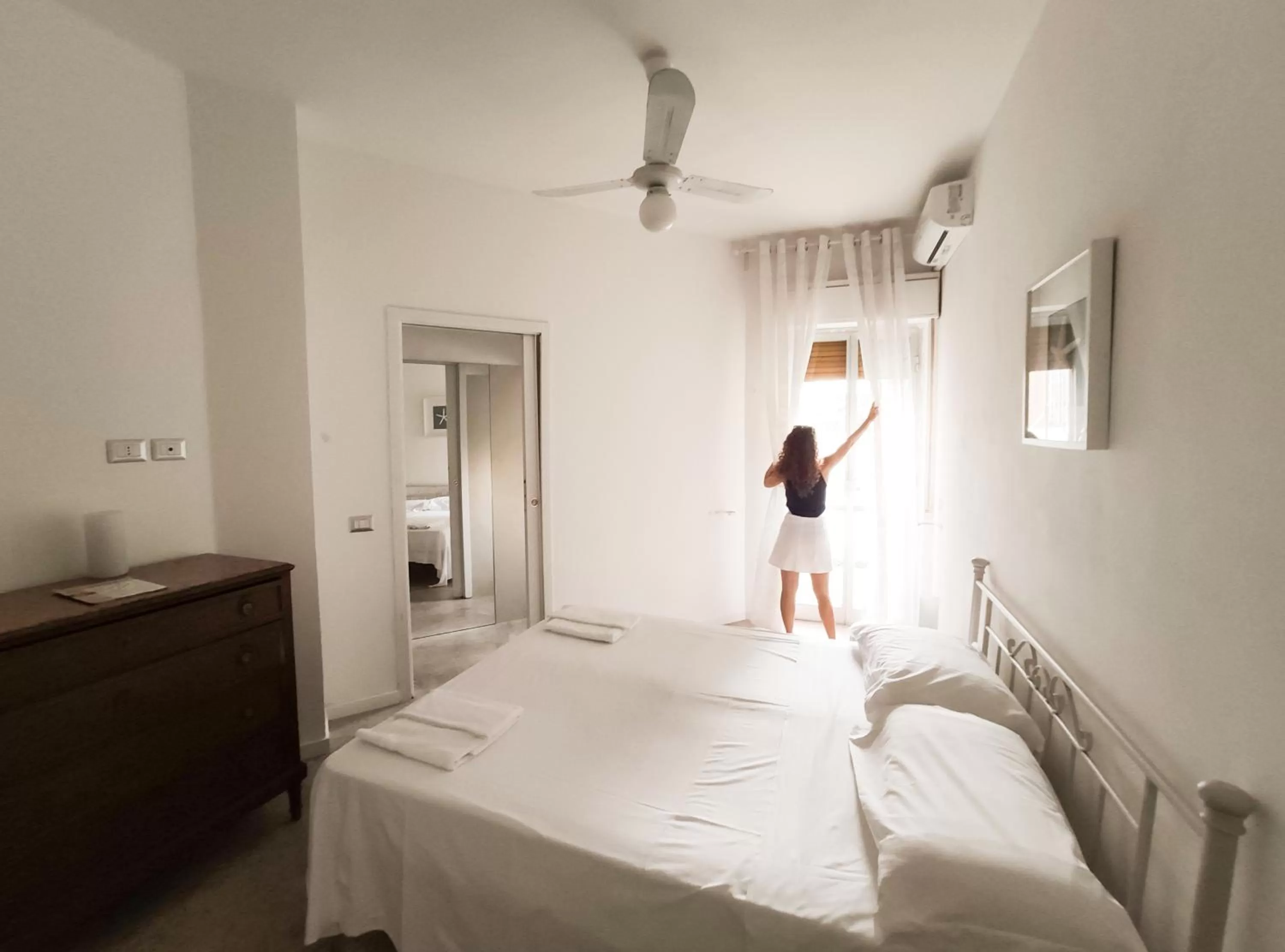 Bedroom, Bed in Villa delle Palme