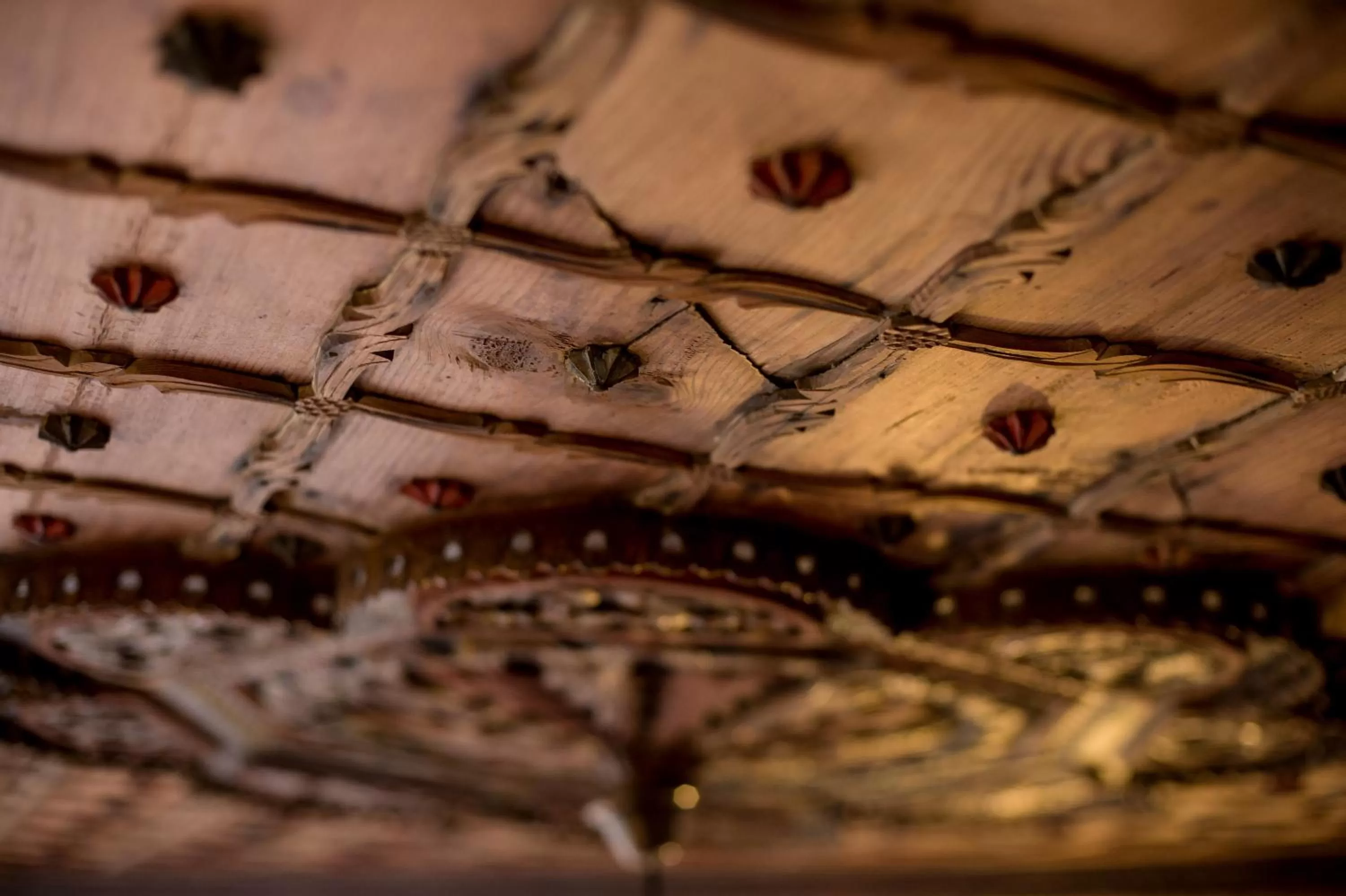 Decorative detail in Hotel Kalemi